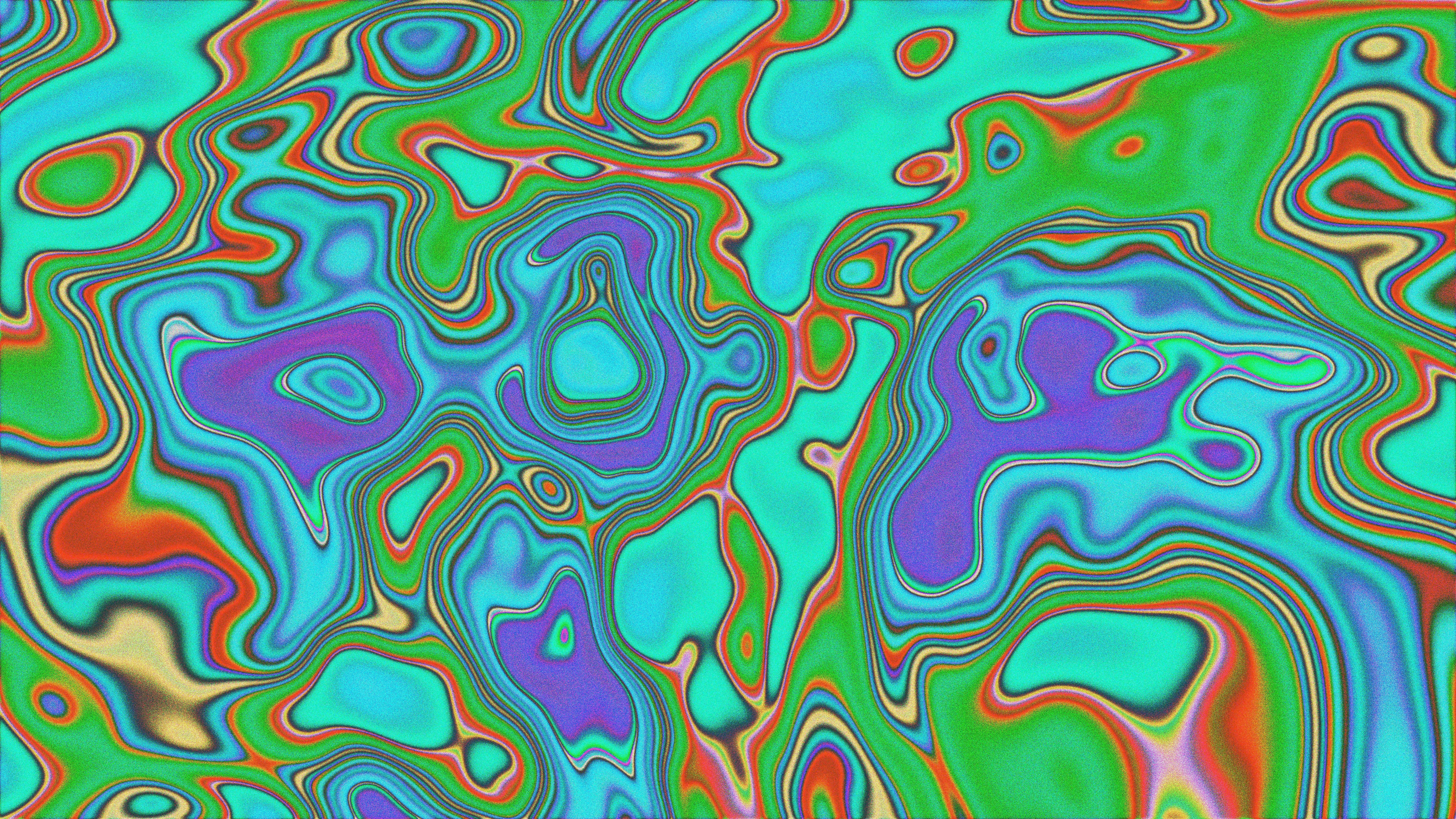 Formas y patrones abstractos coloridos y fluidos