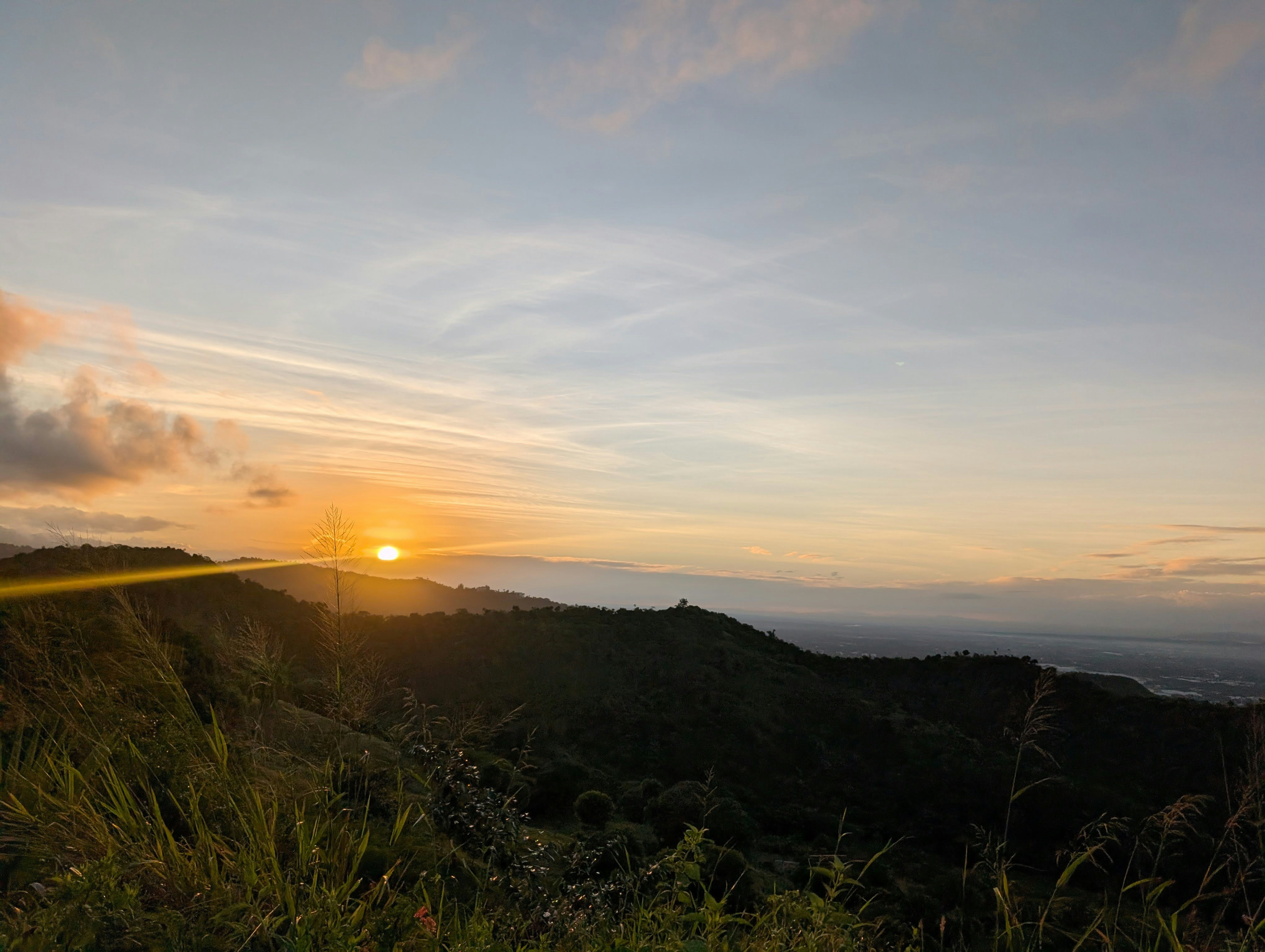 Montañas al amanecer
