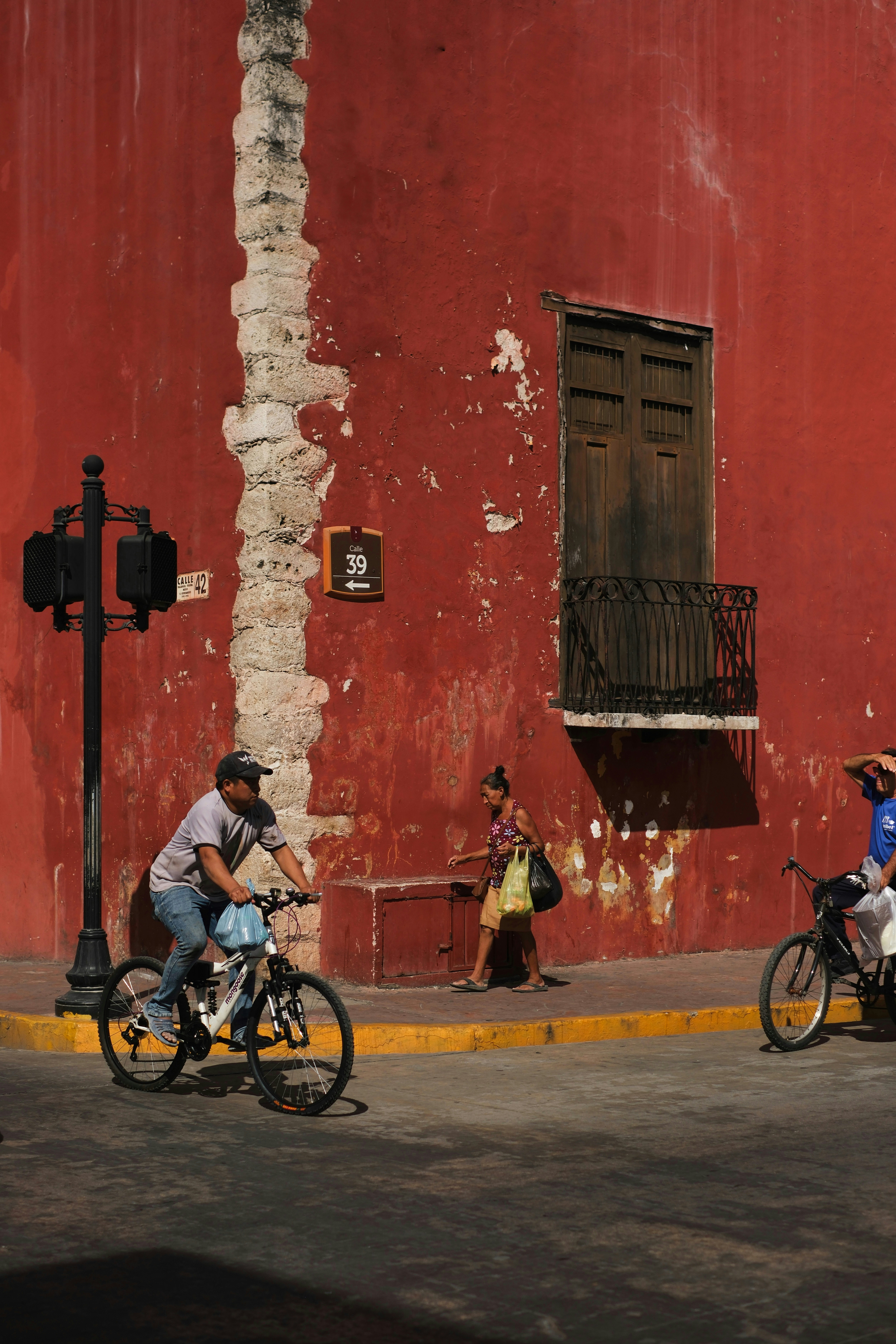 Yucatán road and landscape on a day trip from Mérida