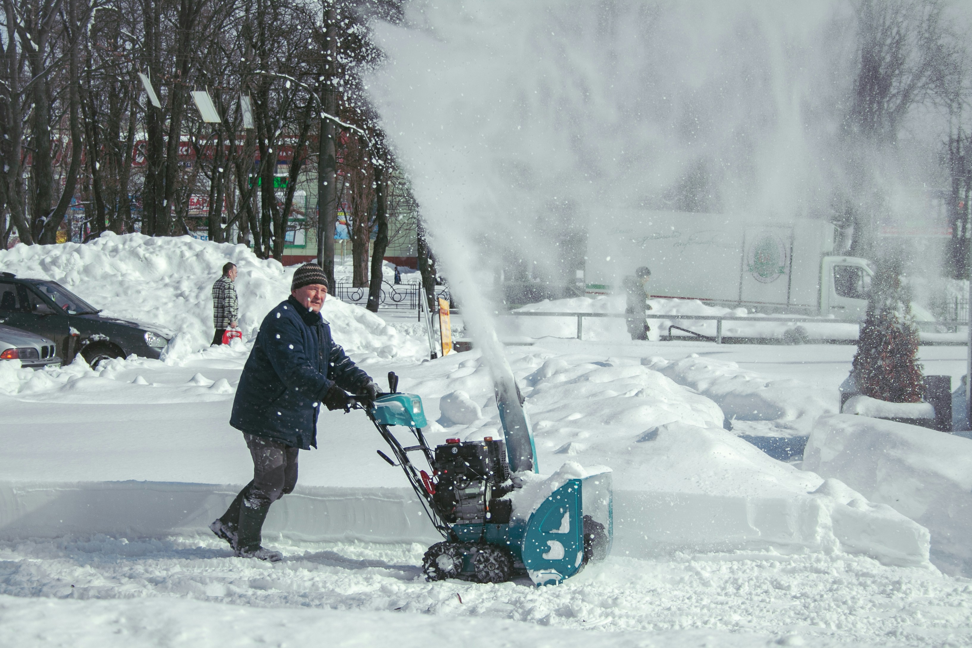snow removal team
