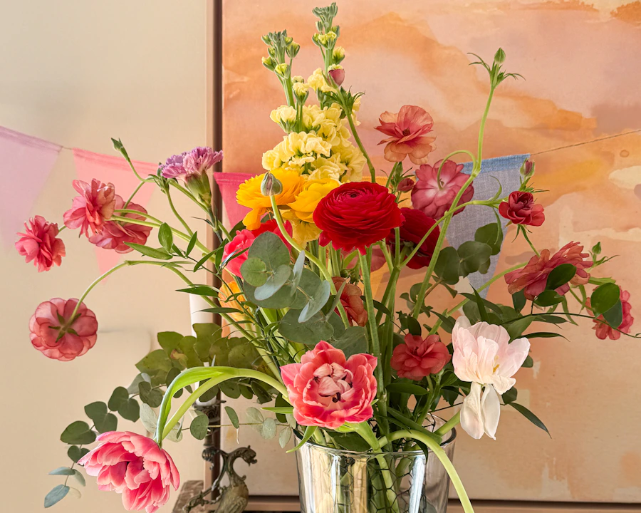 Mixed flower bouquet