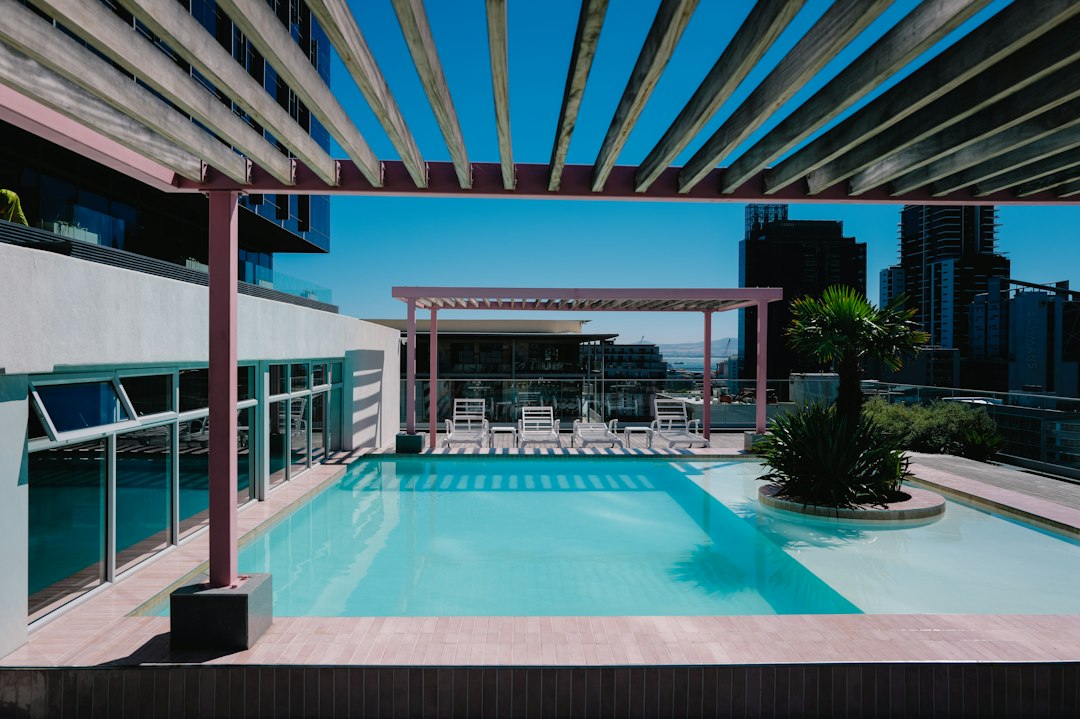 resort pool deck