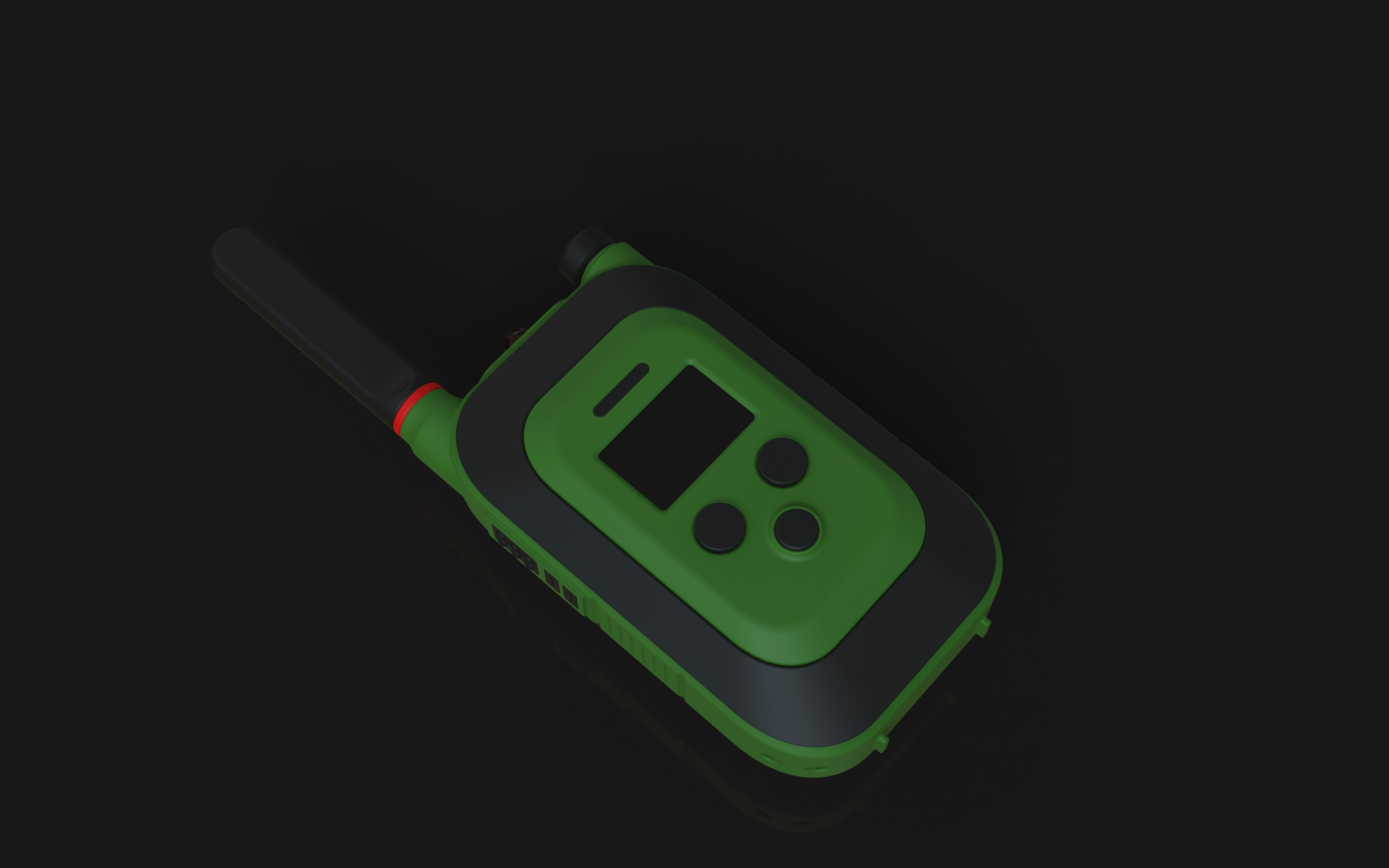 Image of walkie talkies with customization options