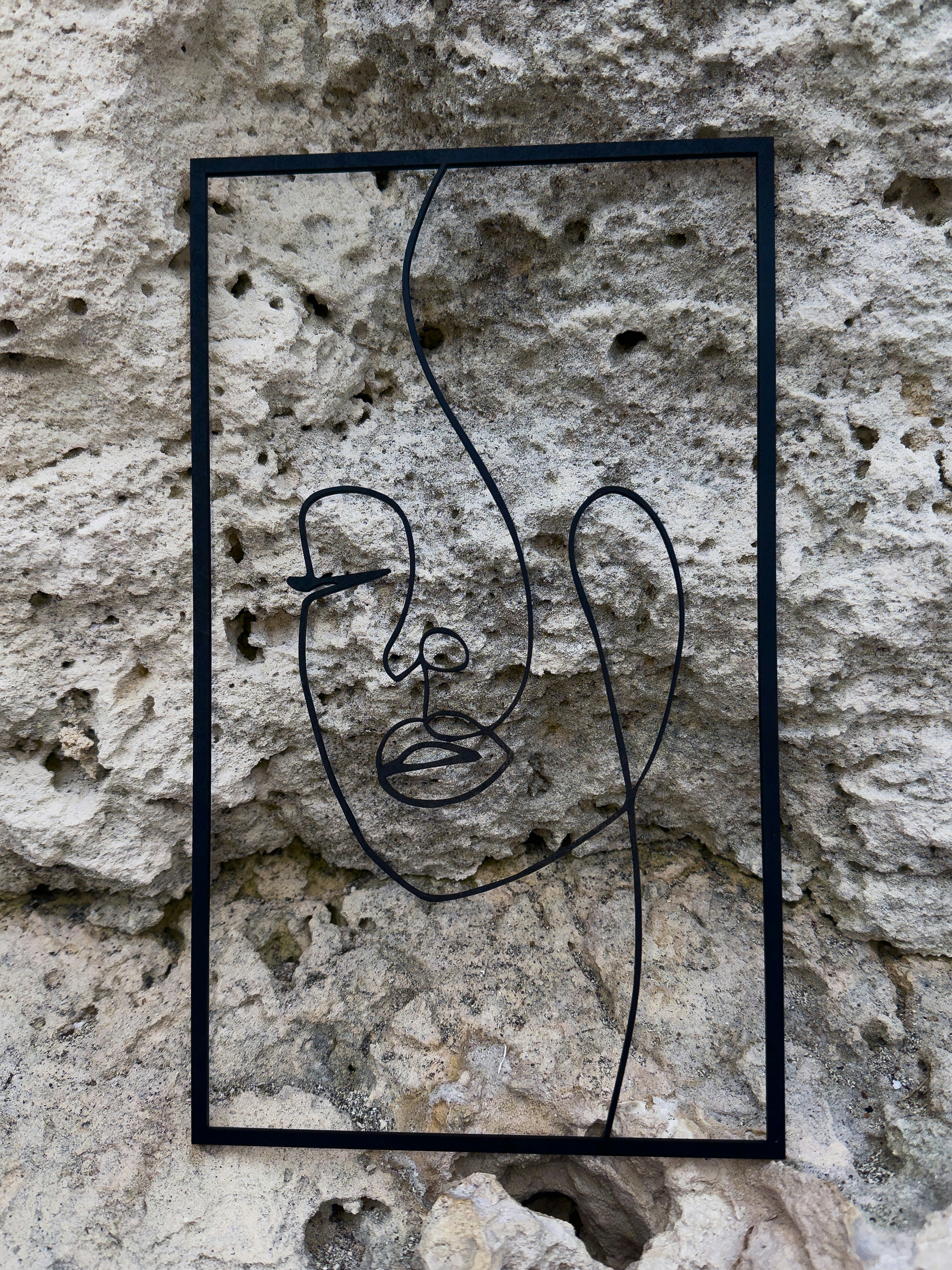 abstract face art minimalist, wallpaper, Abstract Face Art Wallpaper: Elevate Your Digital Aesthetic 2