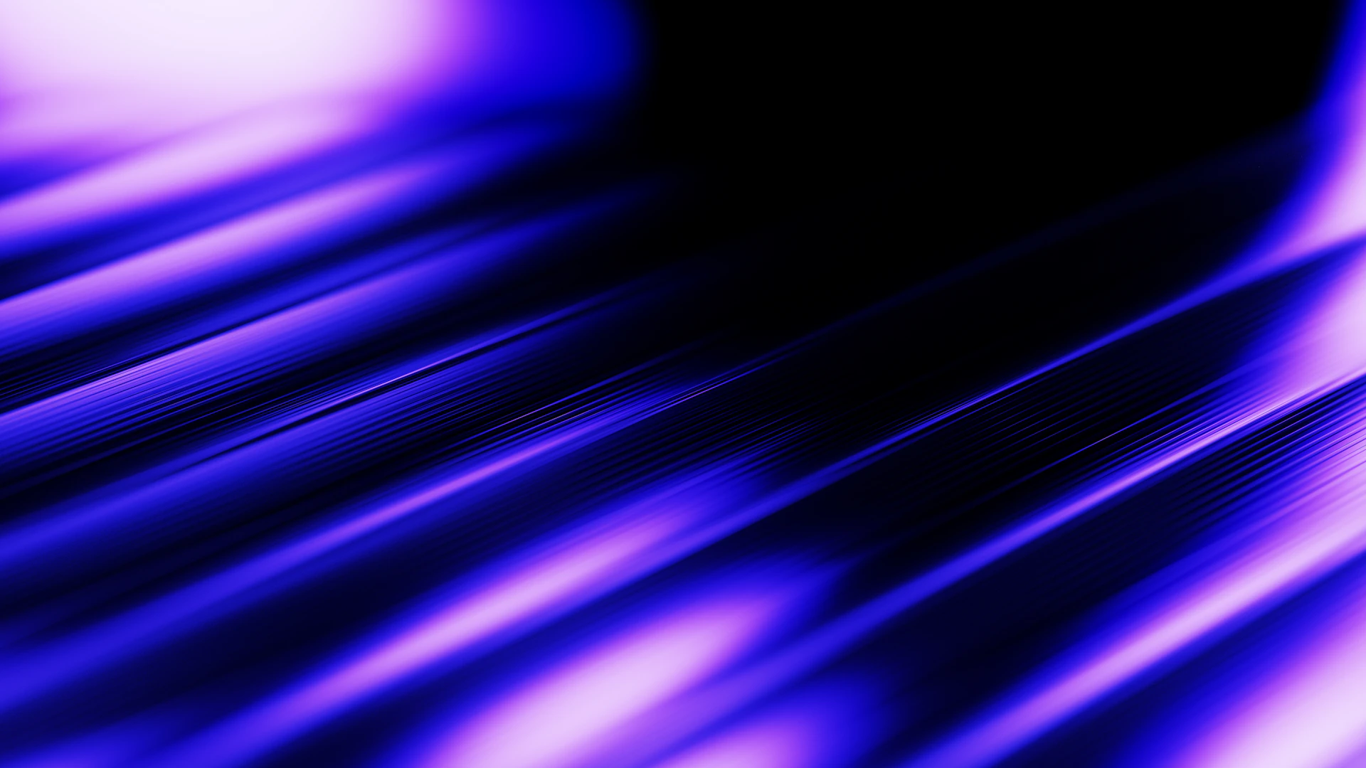 Abstract purple and black wavy lines
