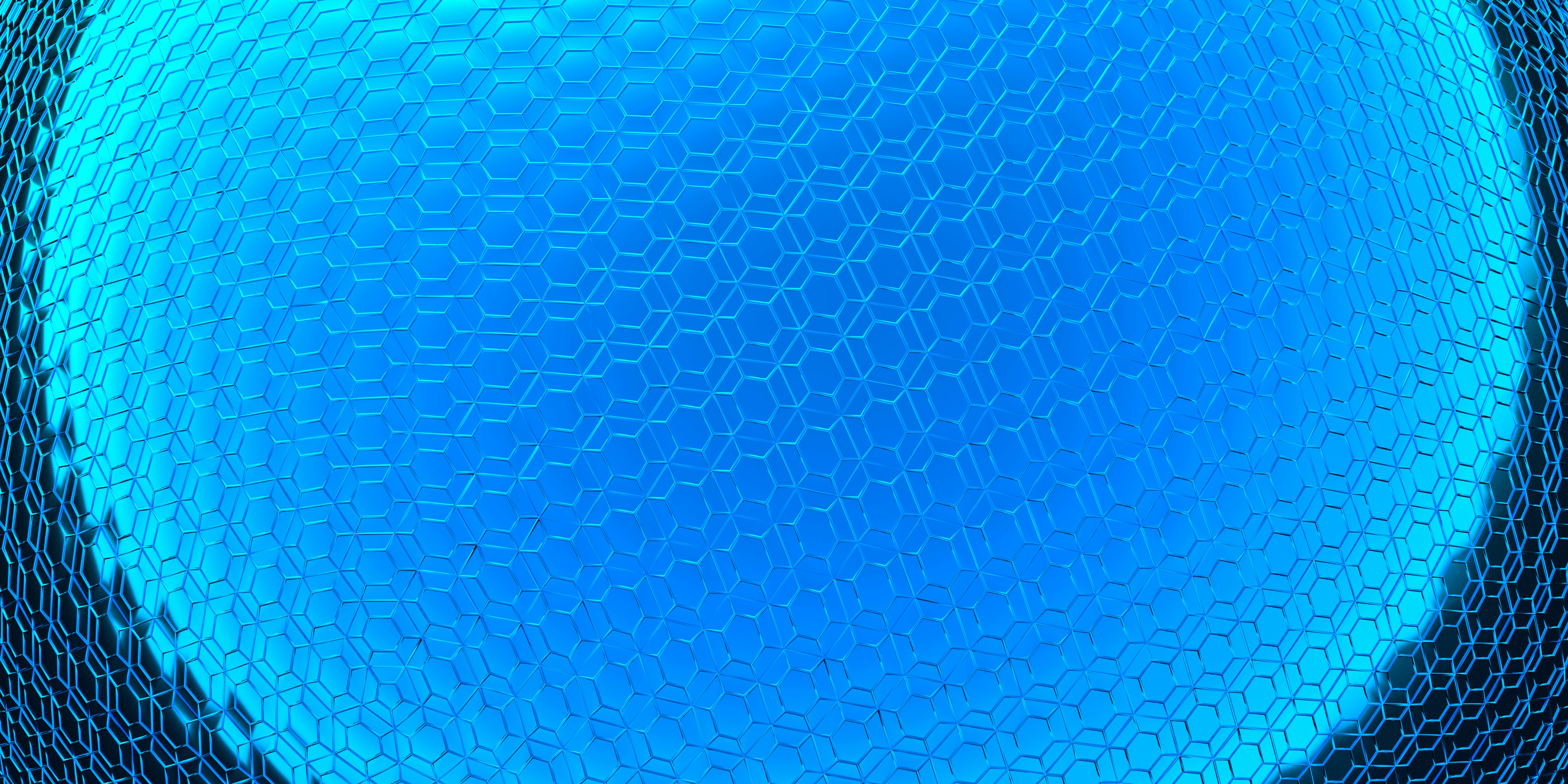 Un motivo circolare blu brillante con bordi testurizzati