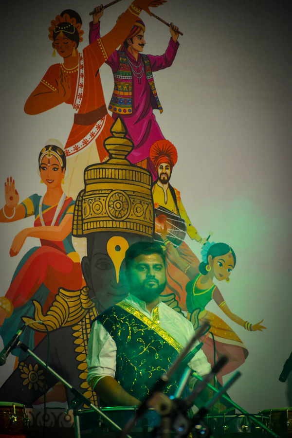 Festival dance celebration