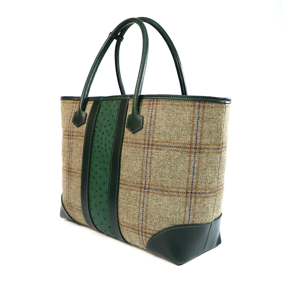 Essex Leather Tote in tobacco bridle