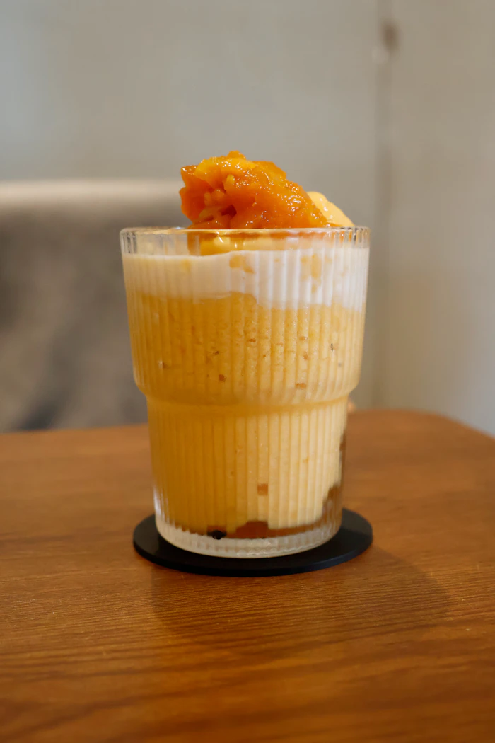 Batido de mango y maracuyá