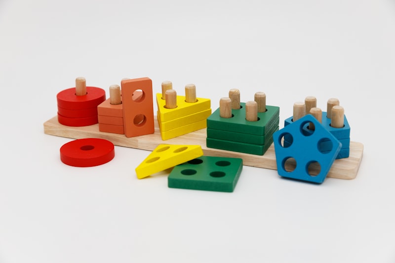 Wooden educational toys