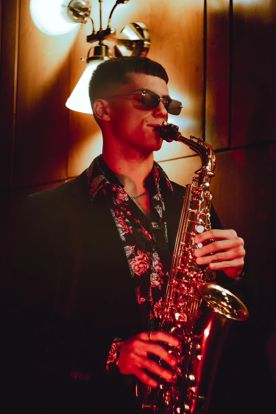 Trio de jazz en concert