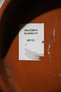 The climate is changing, are you?