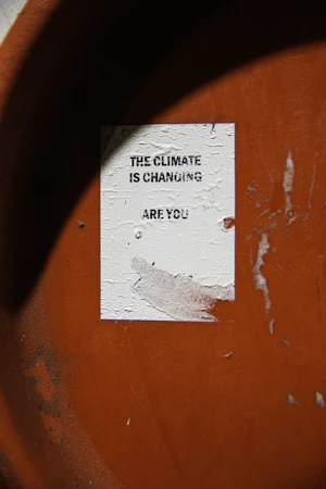 The climate is changing, are you?