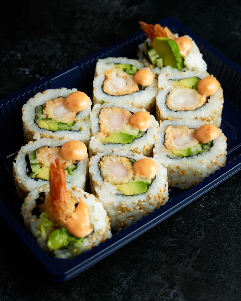 Uramaki Ebi · 8 peças