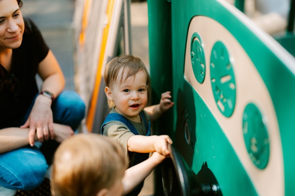 成長する子どものイメージ