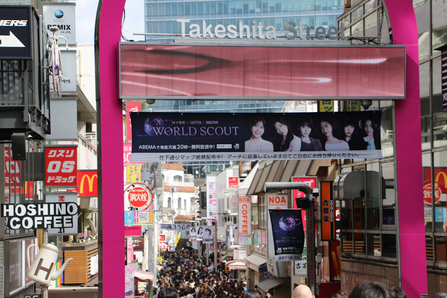 Harajuku in Tokyo