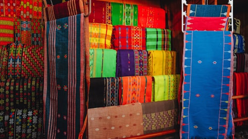 Hand-loomed Bedspread