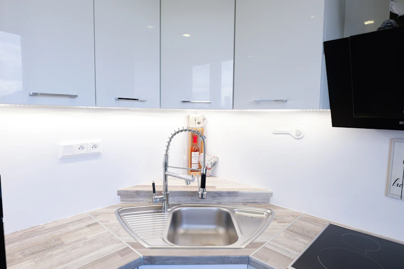 Robinet professionnel (type chef)