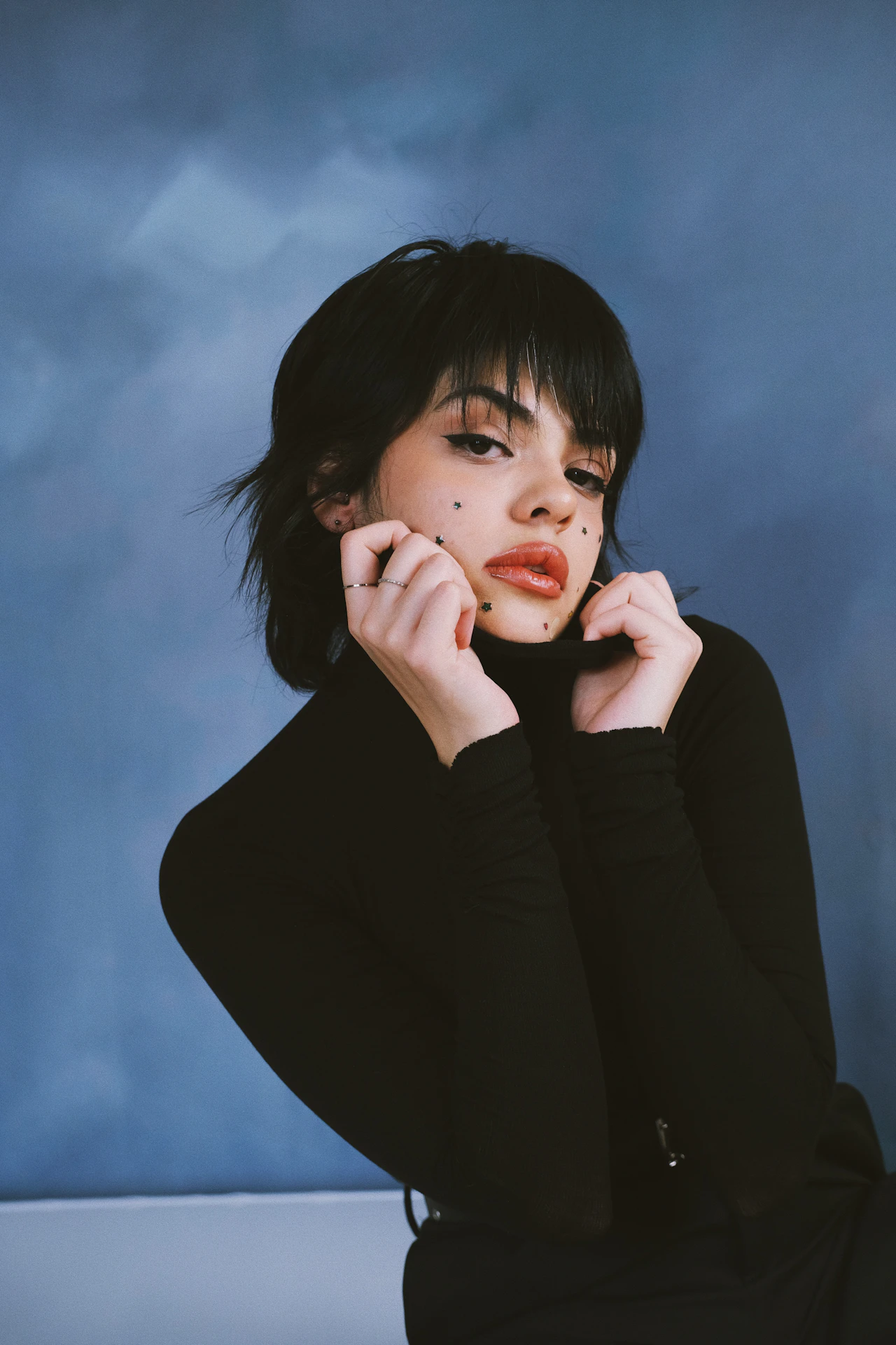 Glam Beauty Noir editorial