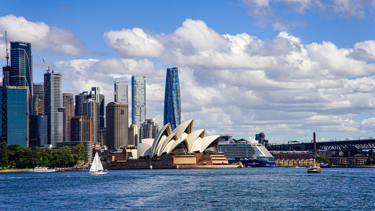 Sydney skyline and harbour
