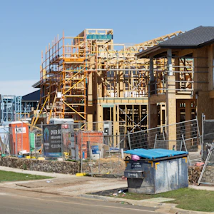 New homes under construction