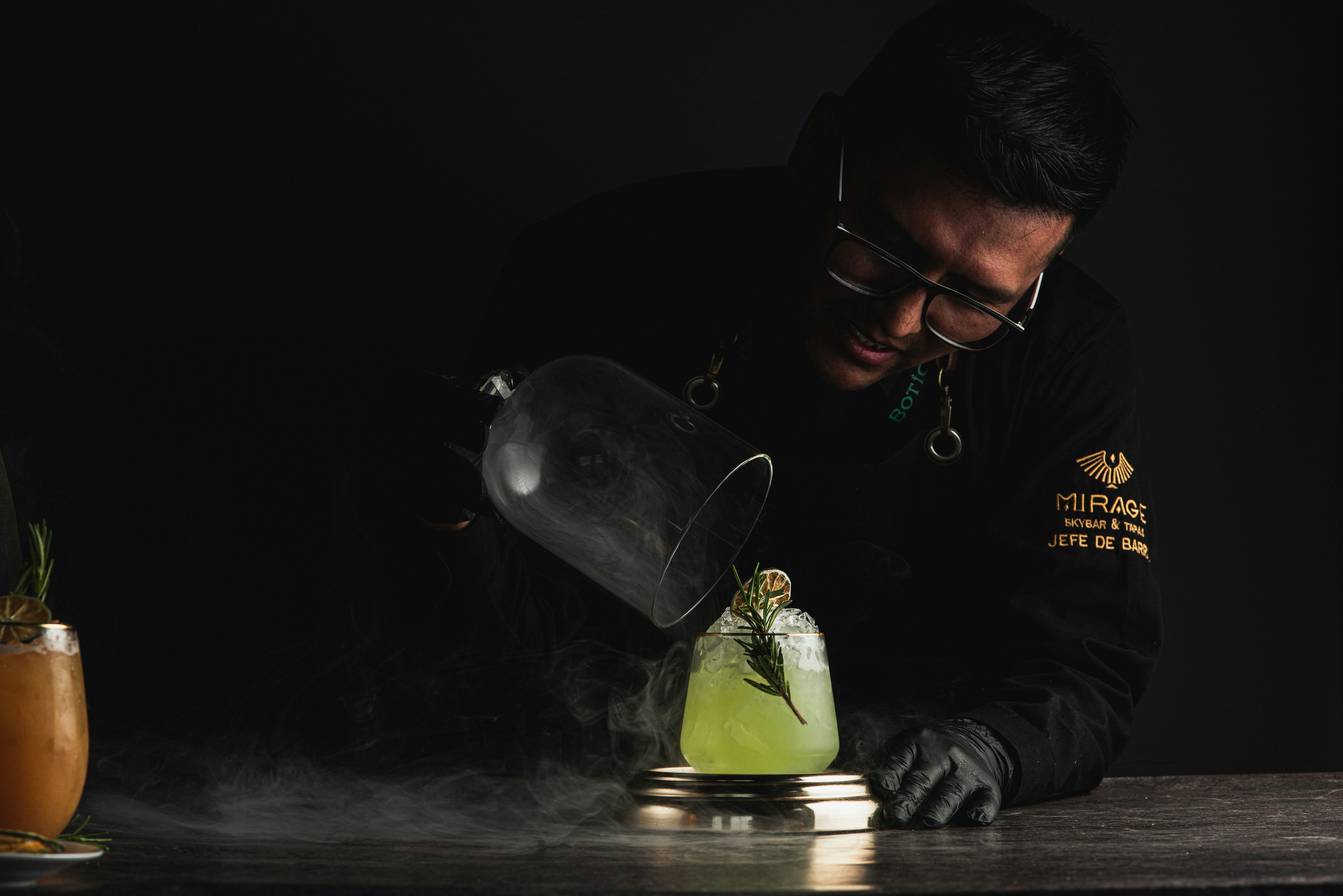Smoked cocktail
