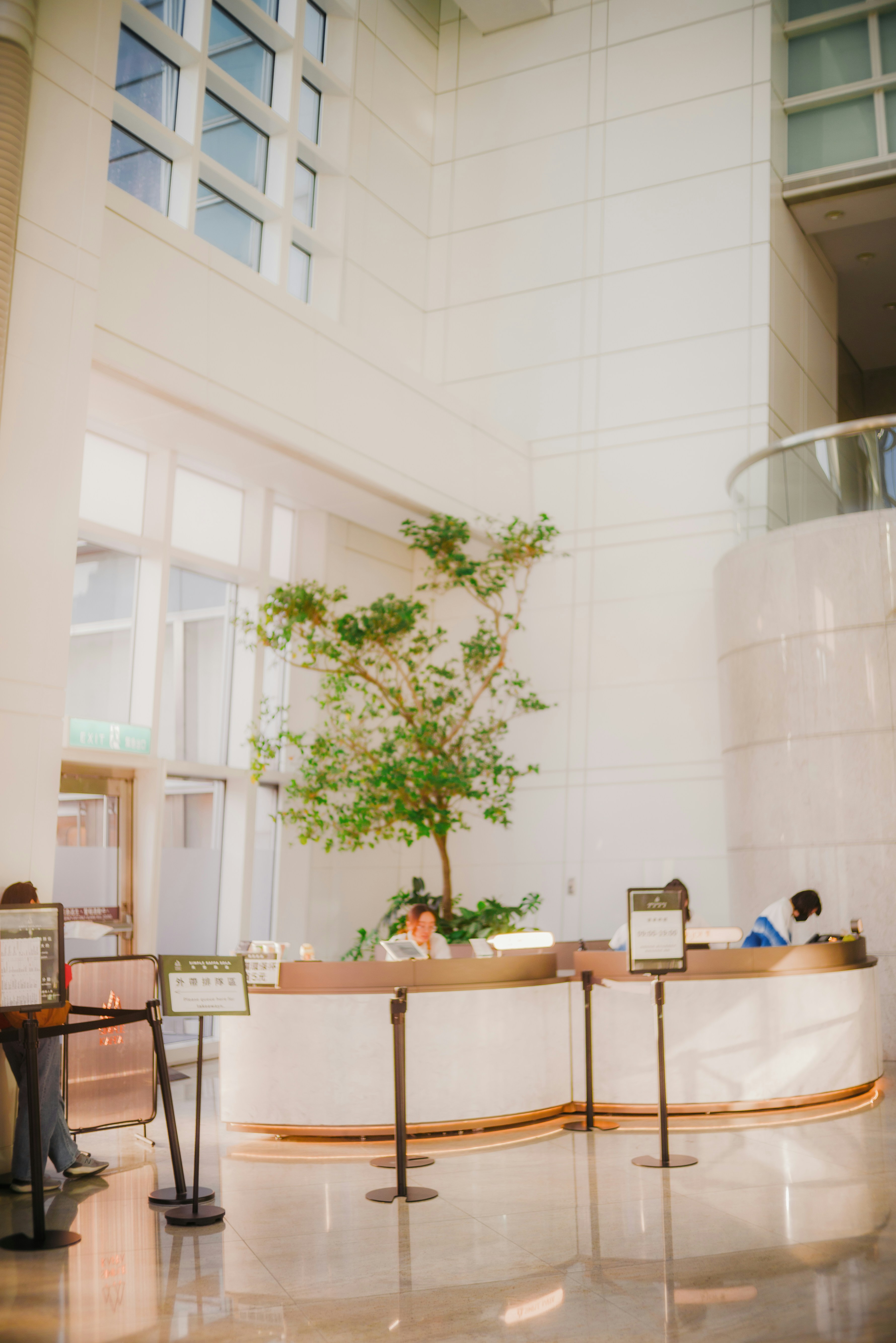 Used office reception desk and lobby counter Tampa Bay