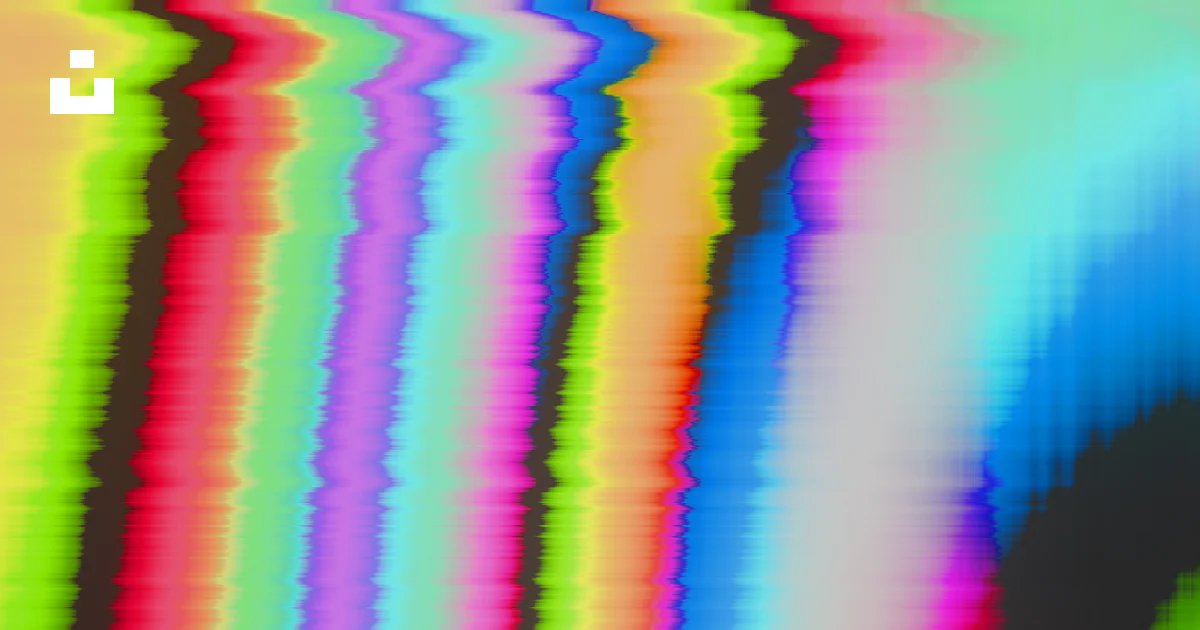 Static Color Patterns Abstract colorful vertical stripes of television static photo – Free ...