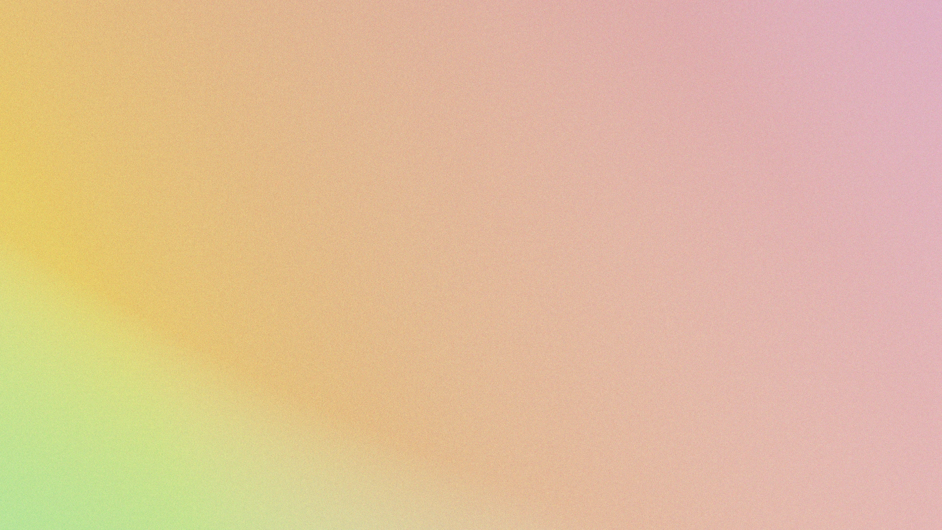 Soft gradient of yellow, orange, and pink hues