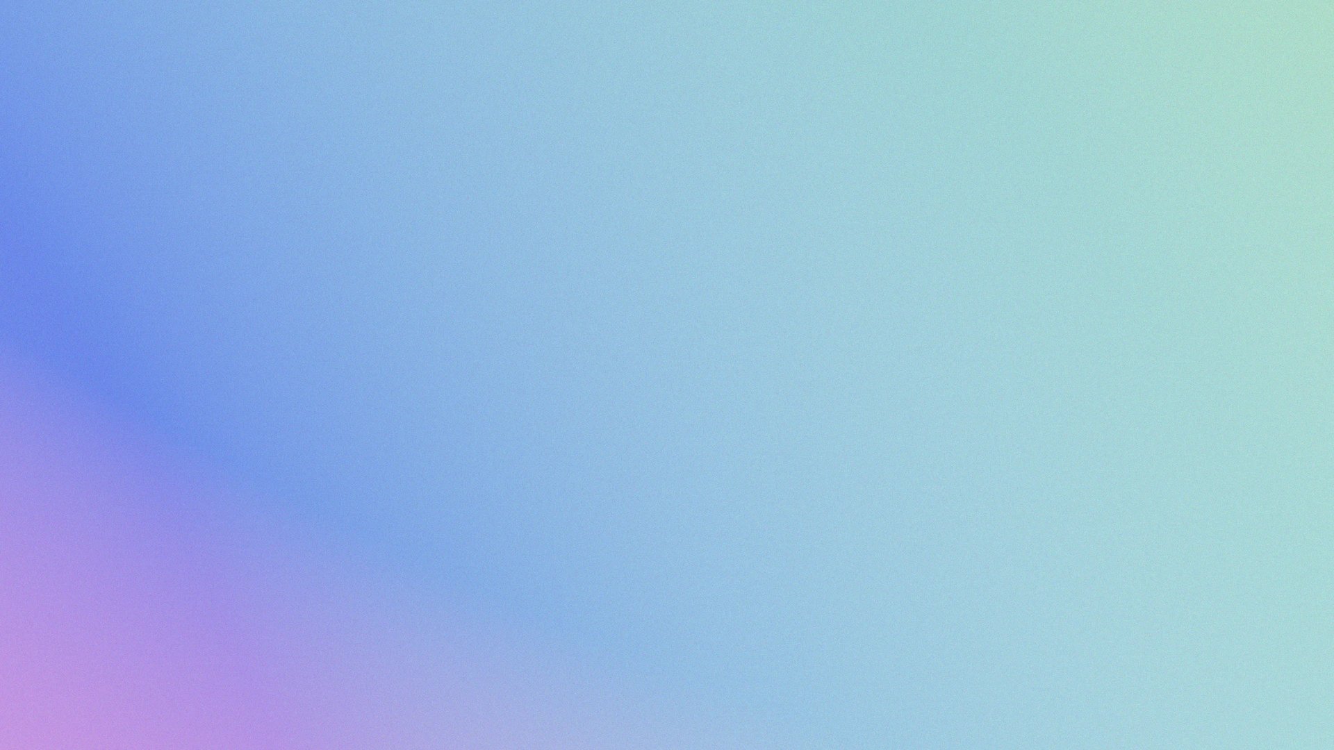 Soft gradient of blue, purple, and green colors.