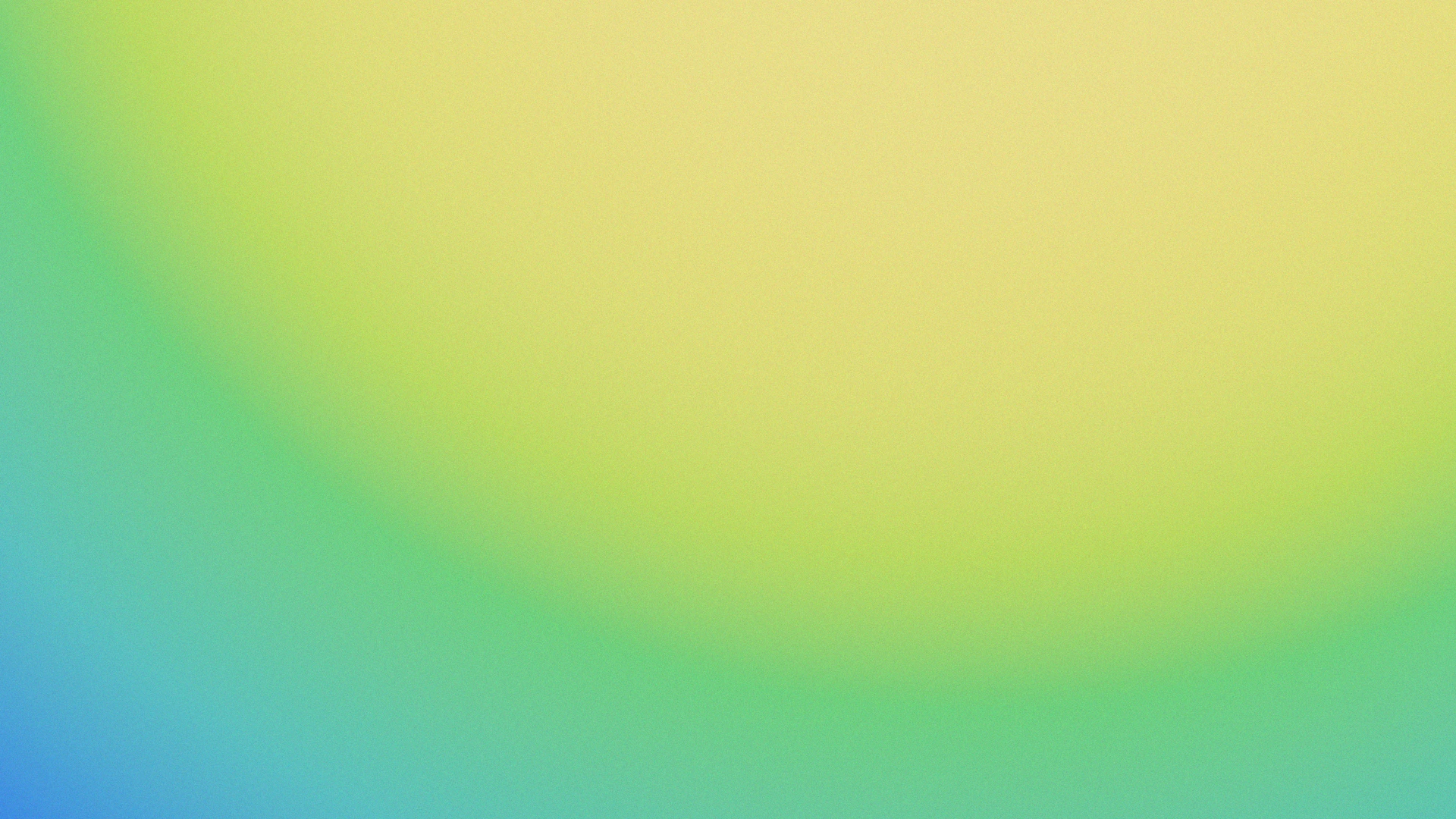 Soft gradient of blue, green, and yellow hues