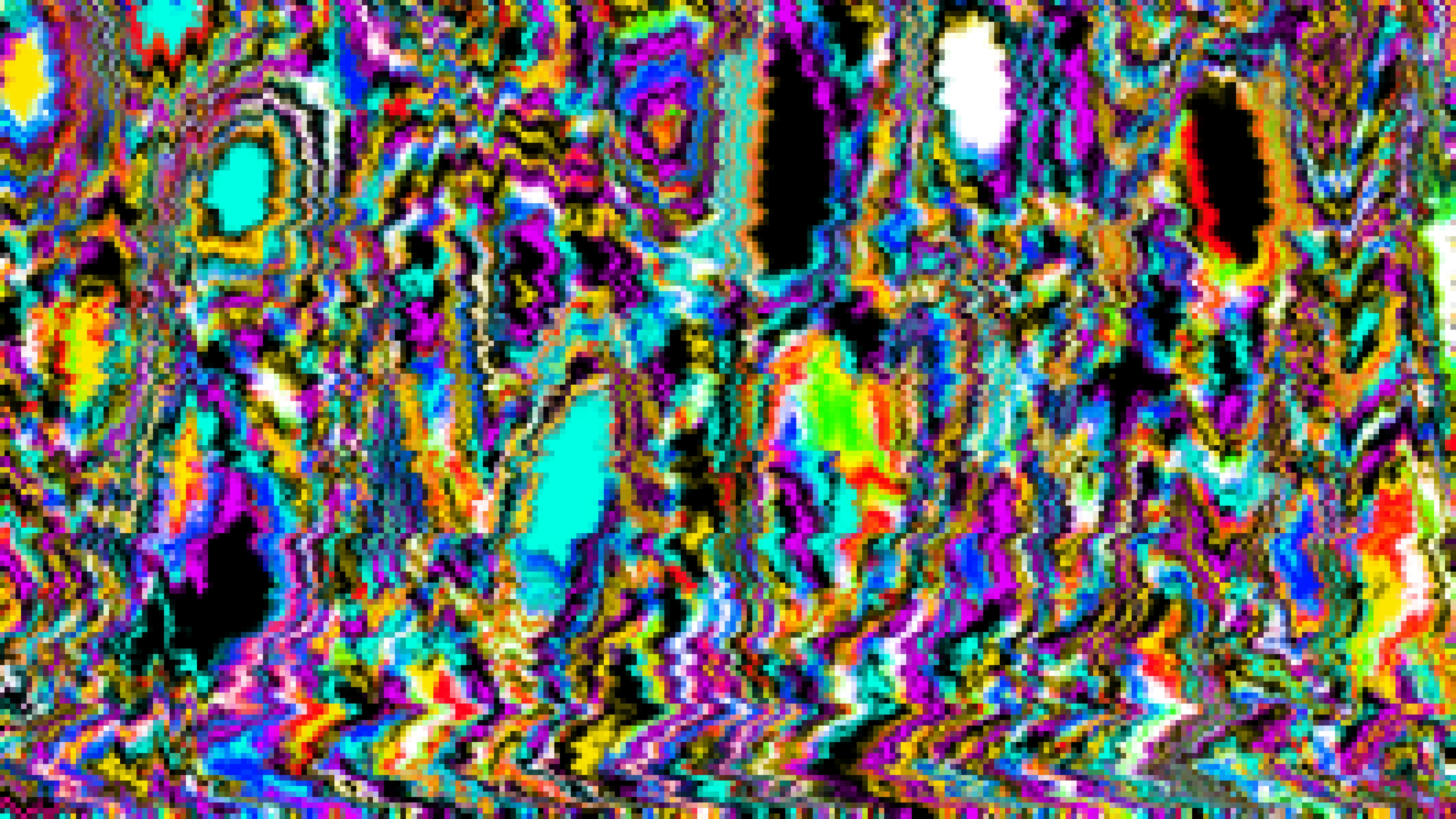 Textura abstrata colorida de arte glitch