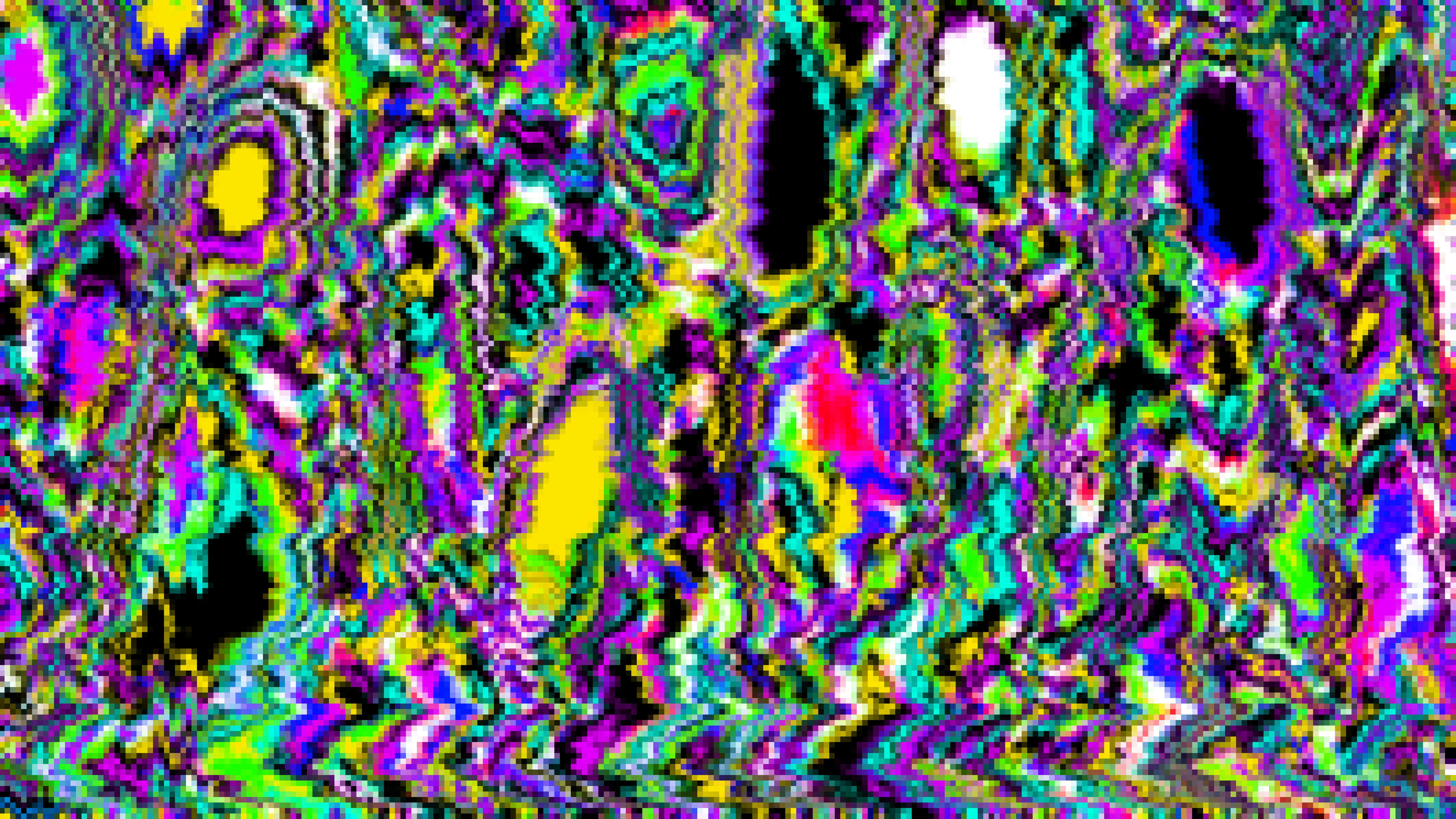 Fundo abstrato colorido de arte glitch