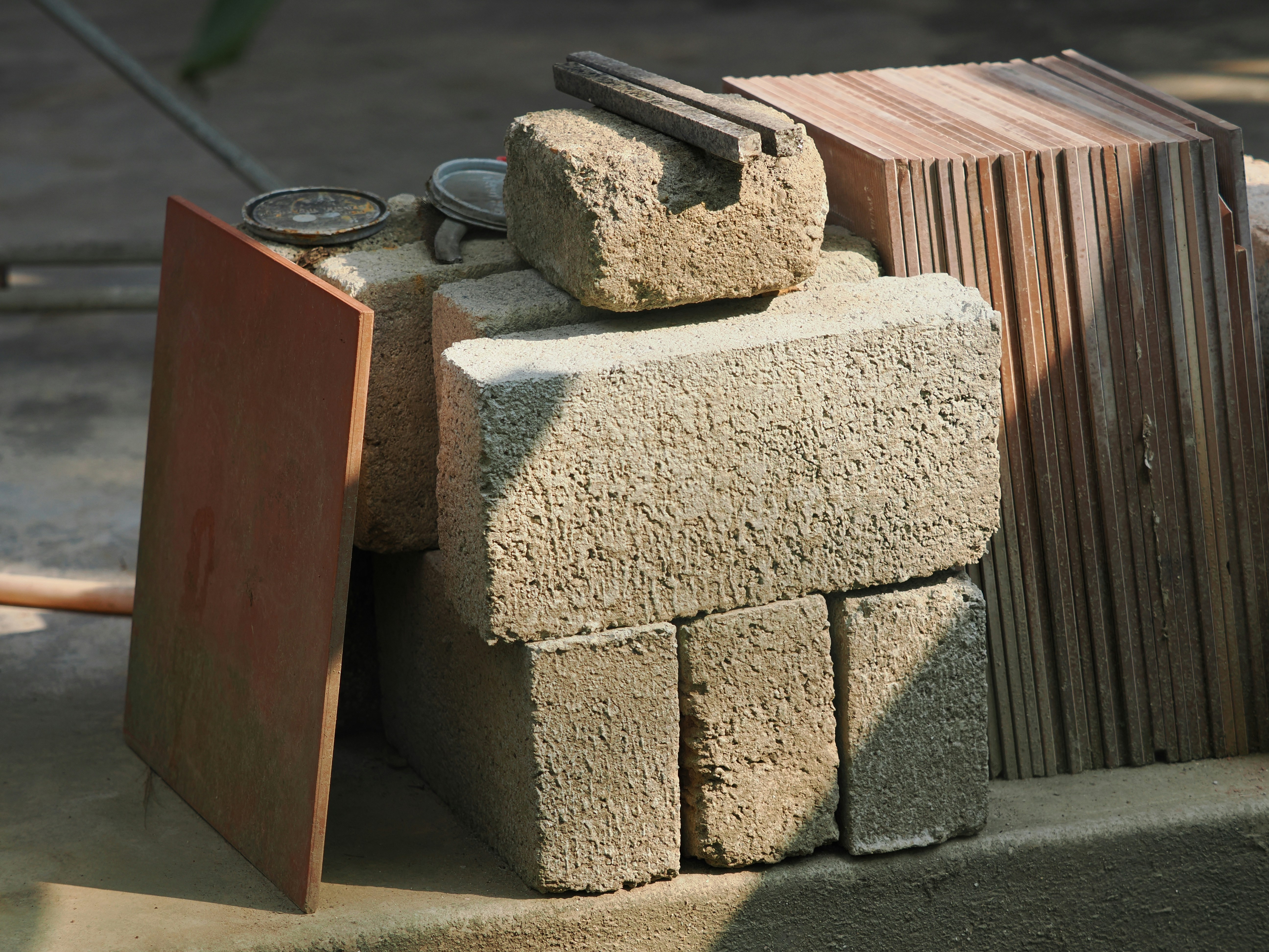 Home foundation and concrete construction