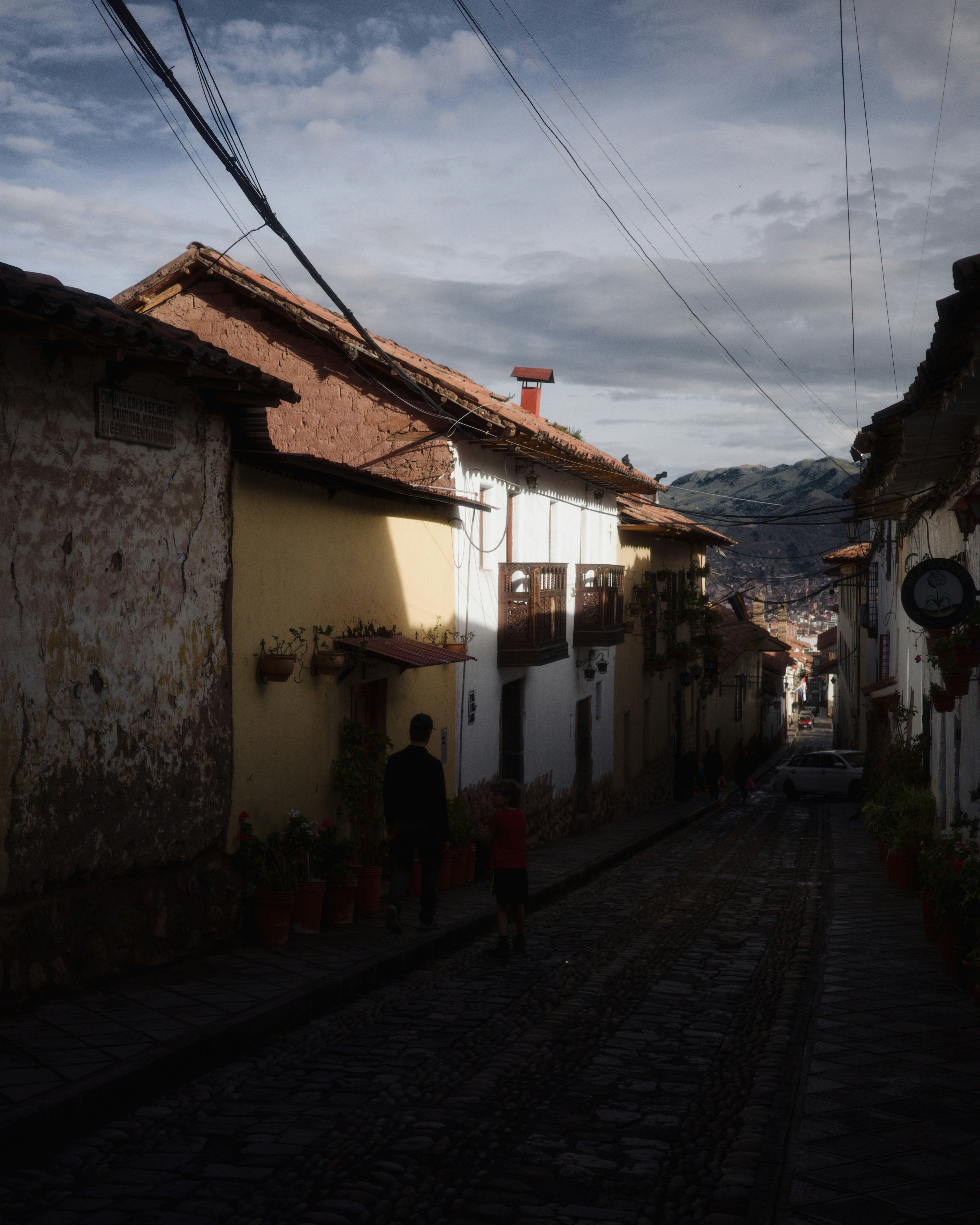 historic town streets
