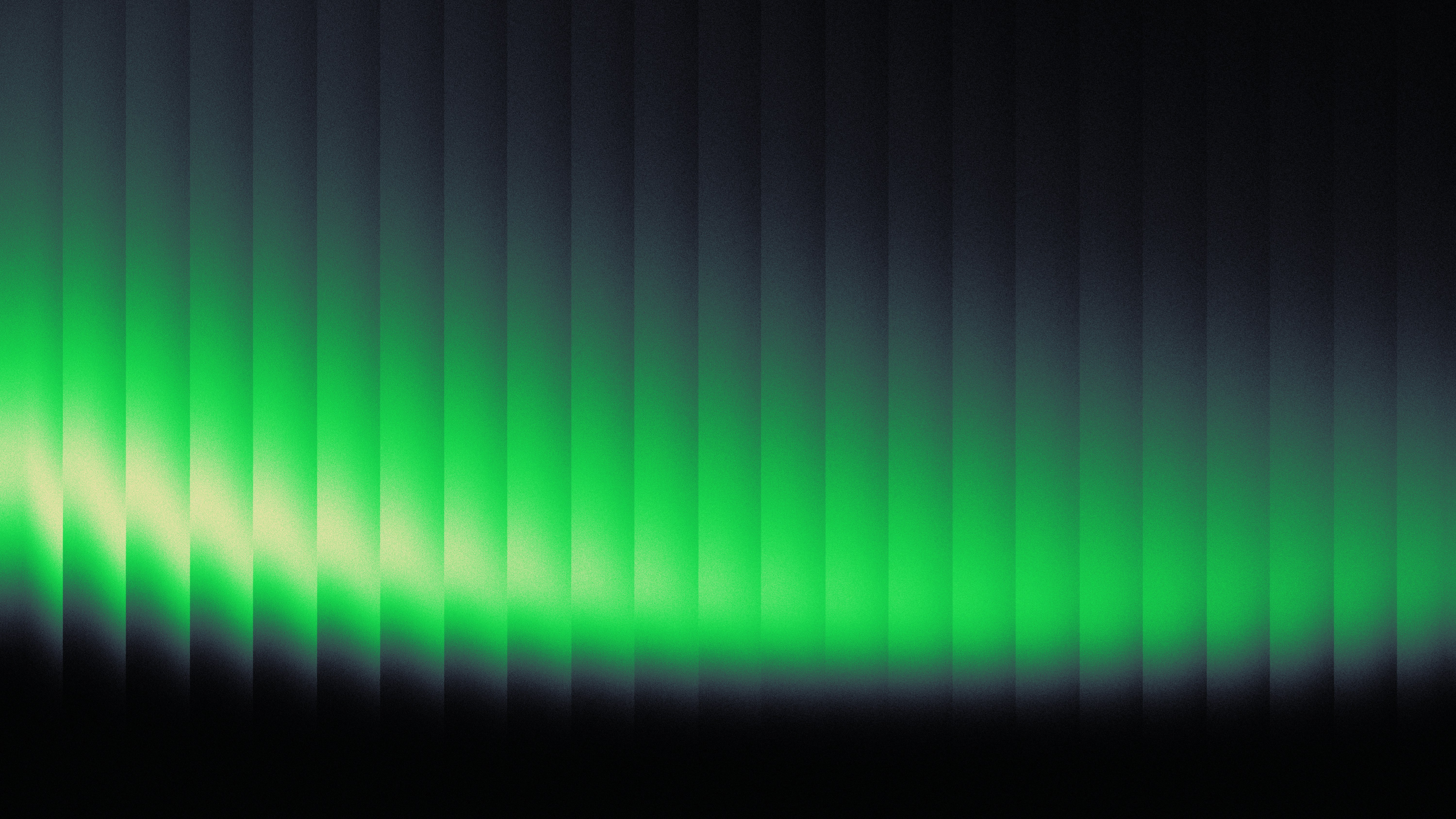 Abstraktes grün-schwarzes wellenartiges Muster