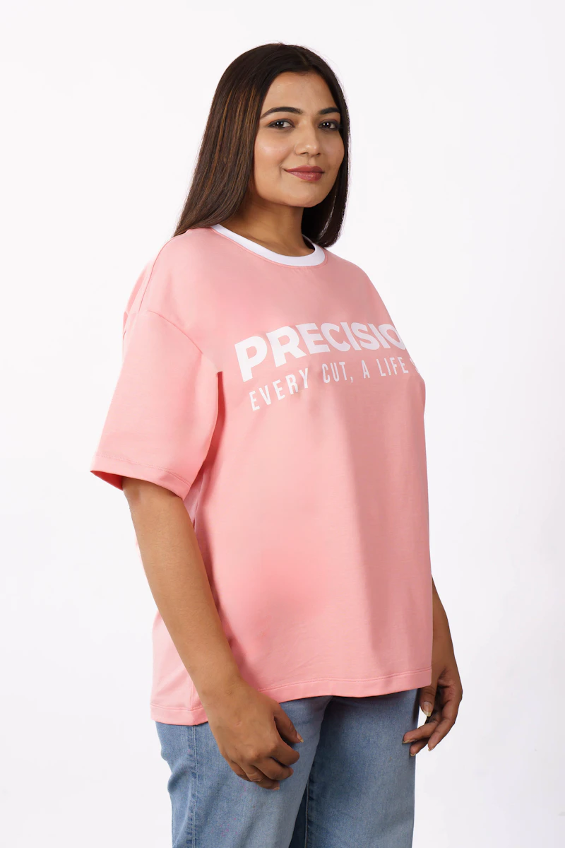 Minimalist Ribbed Knit Tee