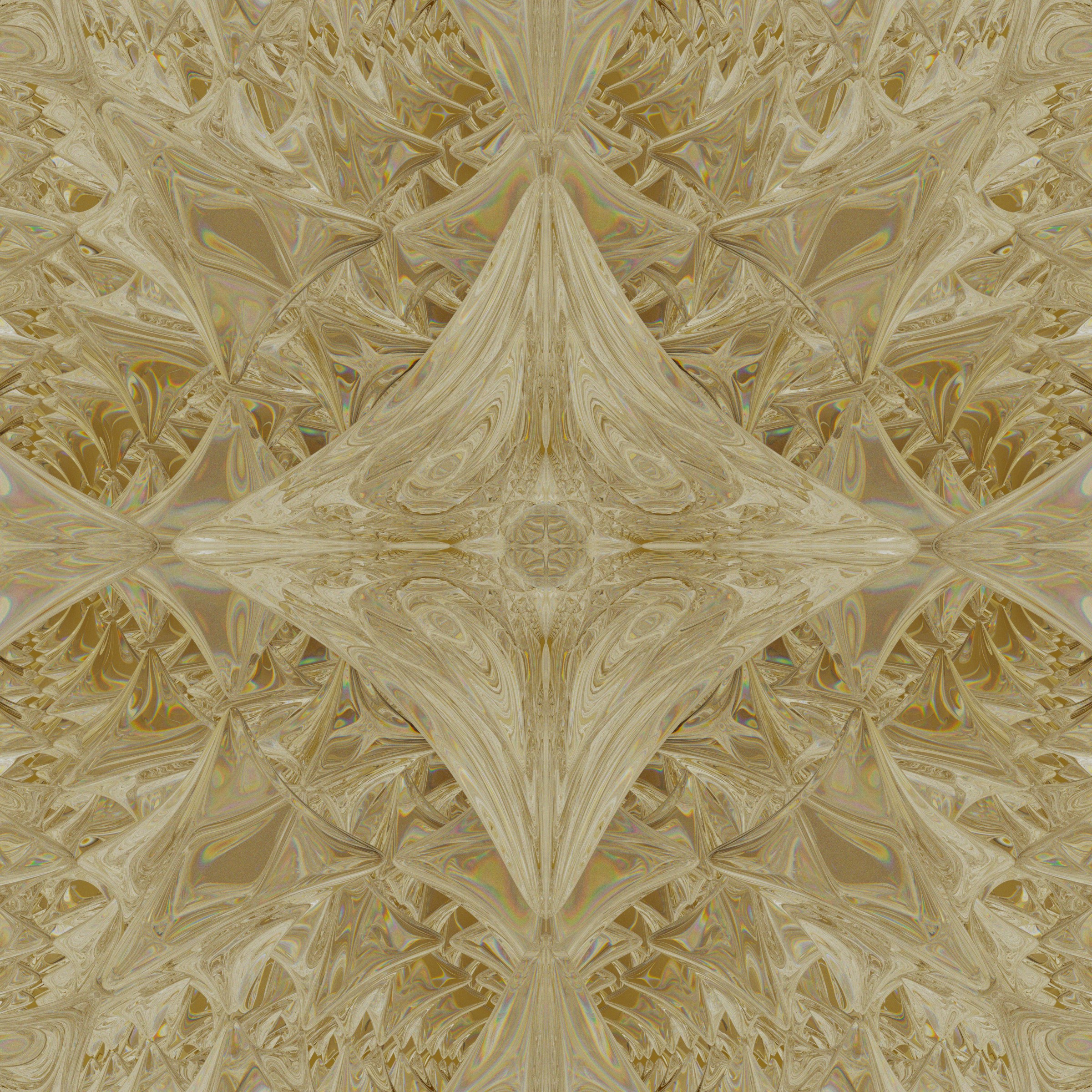 Intricate abstract pattern with beige and white tones