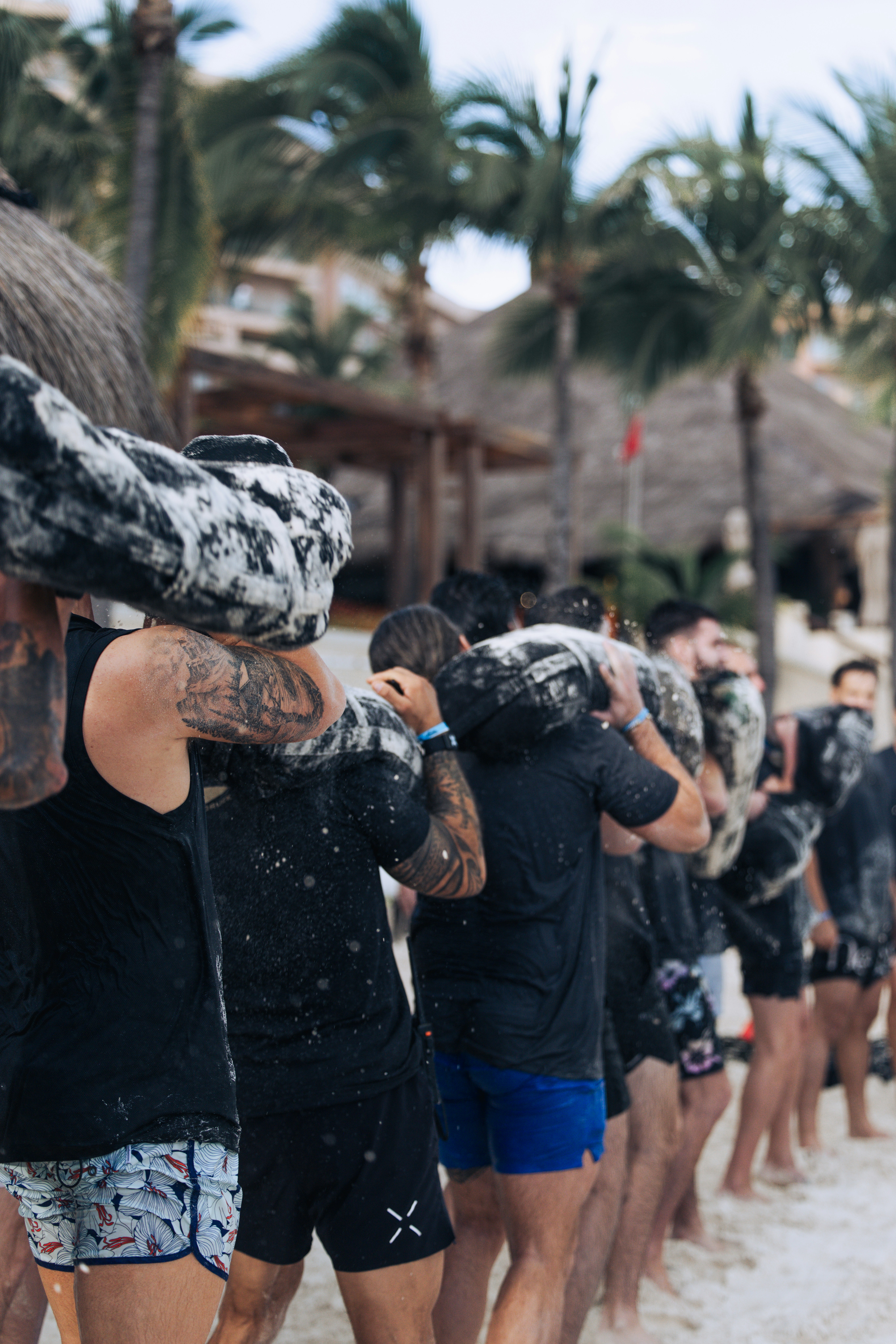 Outdoor obstacle course training at Ubuntu Performance Institute