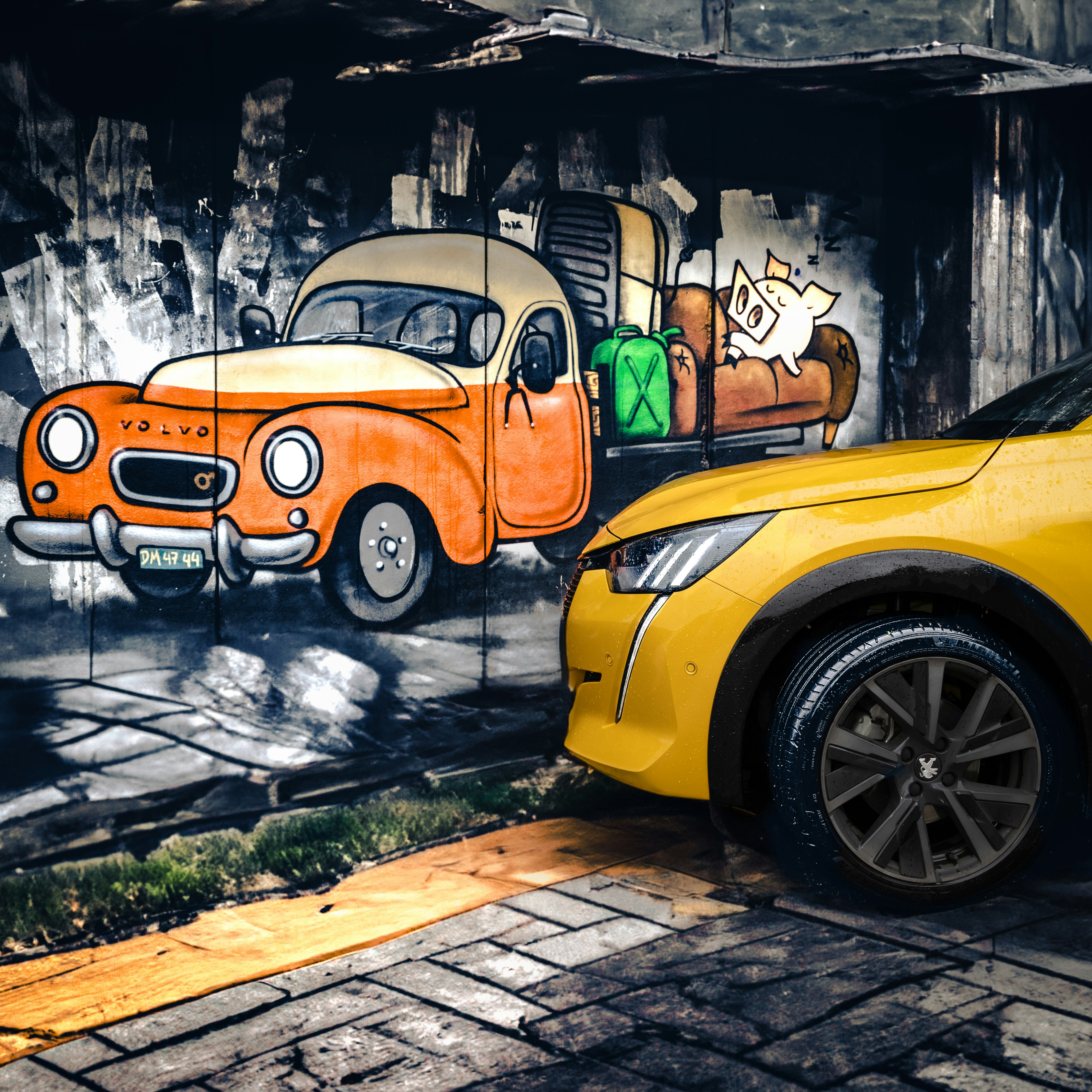 quirky car wallpaper, wallpaper, Fiat Multipla: A Celebration of Quirky Design 1