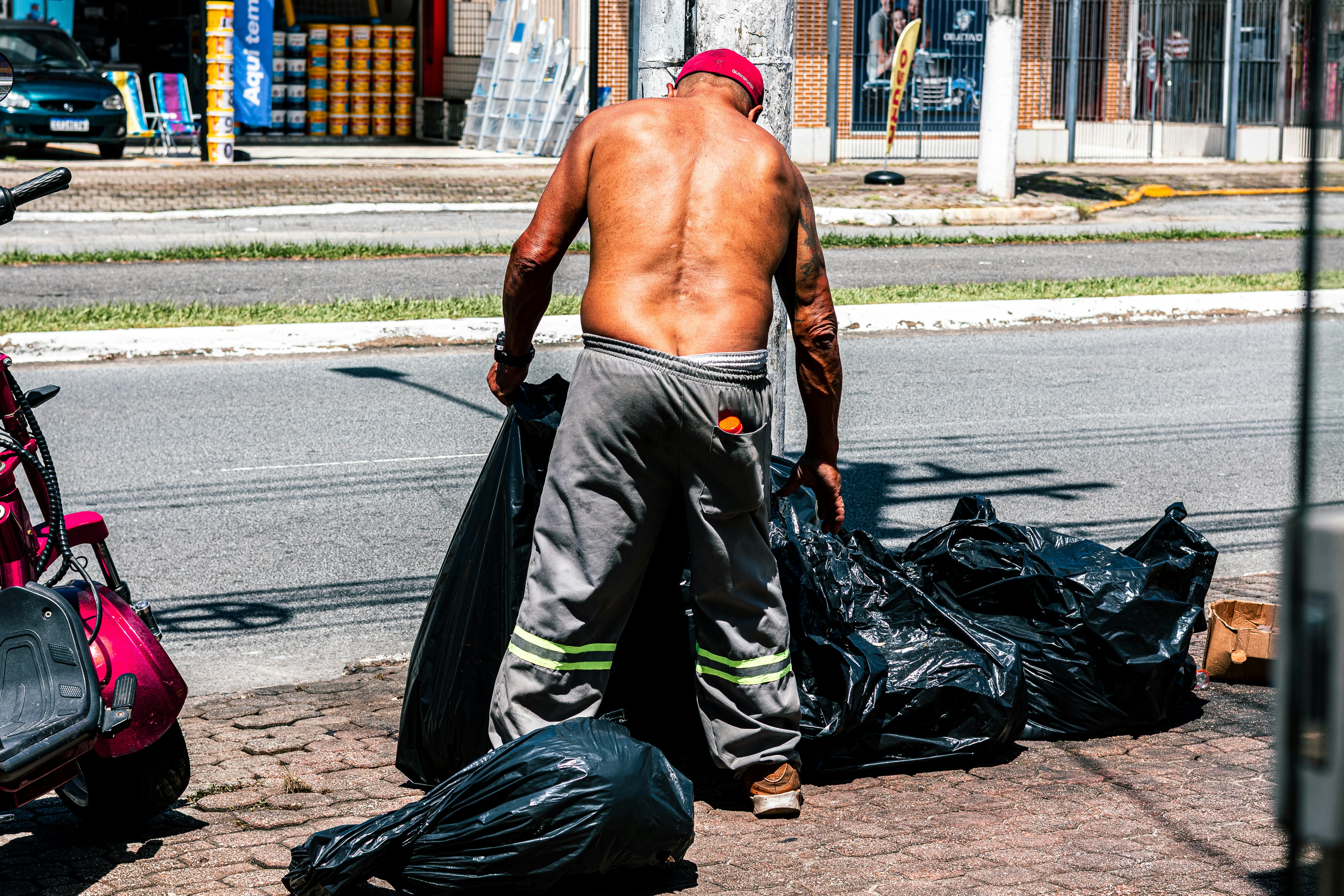 trash collection service