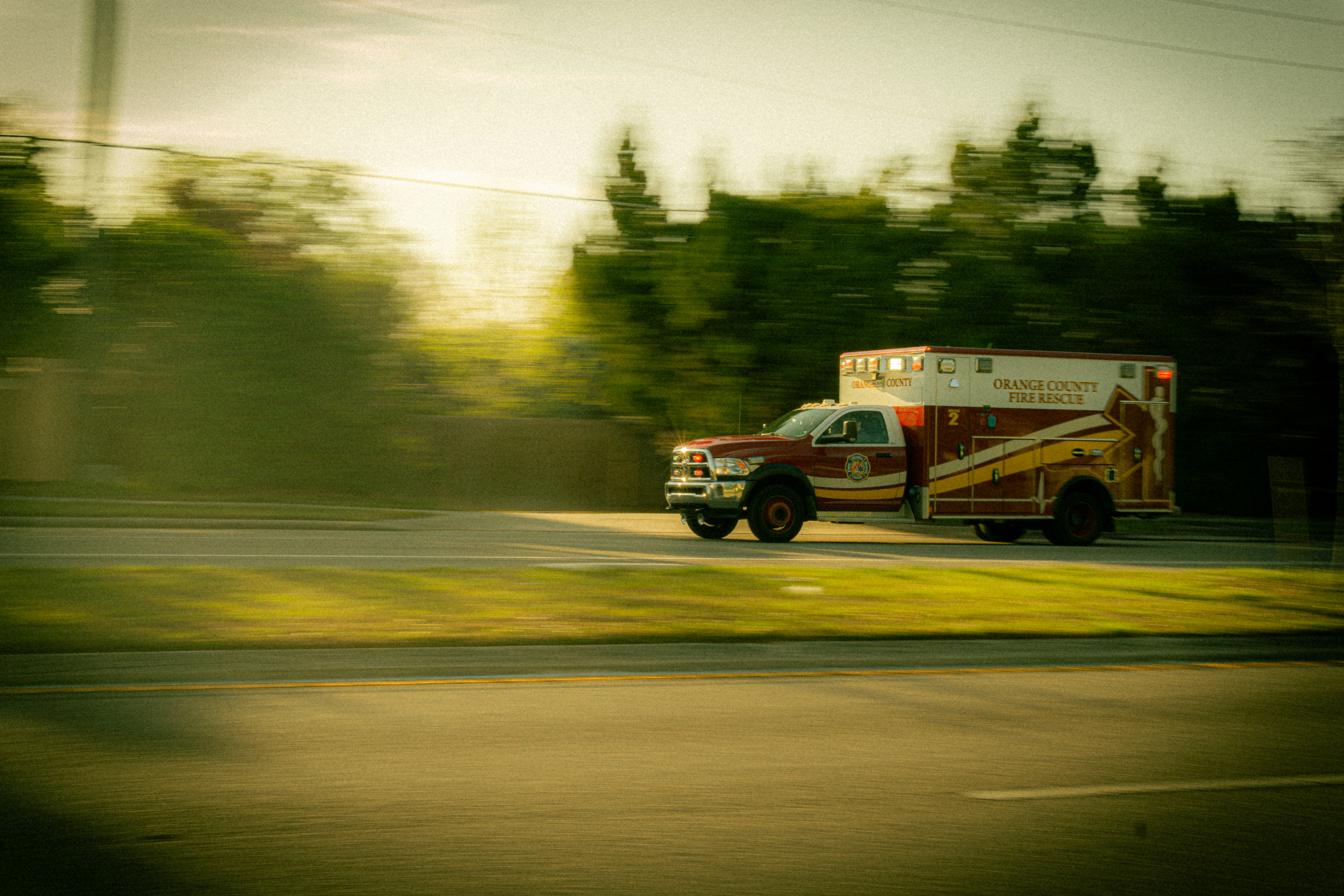 ambulance emergency blur, wallpaper, Ambulance Response Times: What Affects Speed? 6