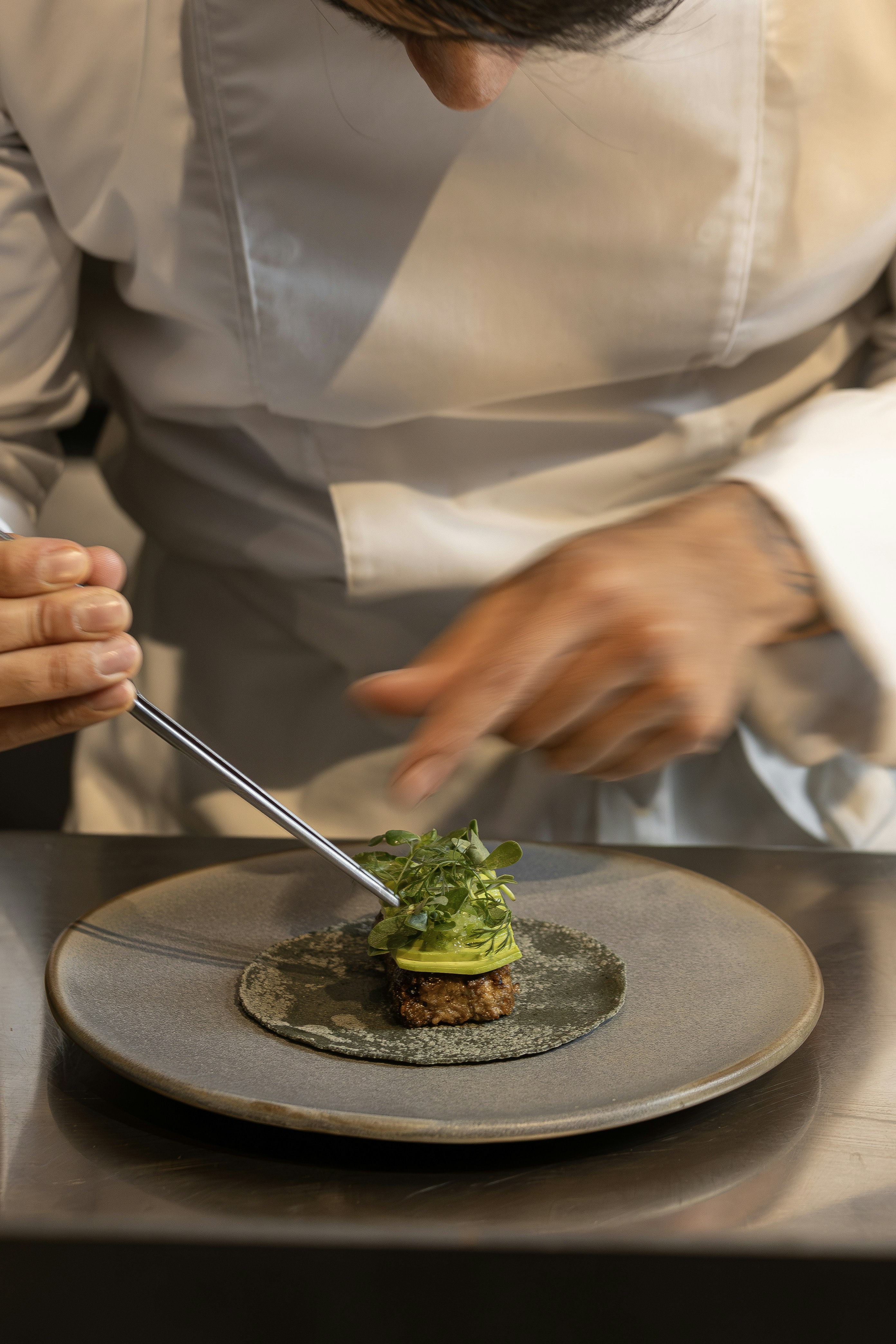 Détail gastronomique raffiné