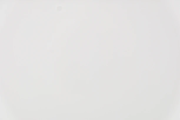 A solid white background