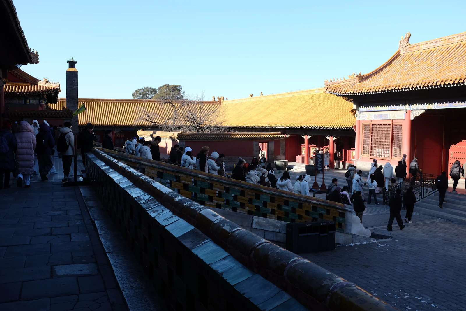 Historic buildings inside Beijing’s Forbidden City