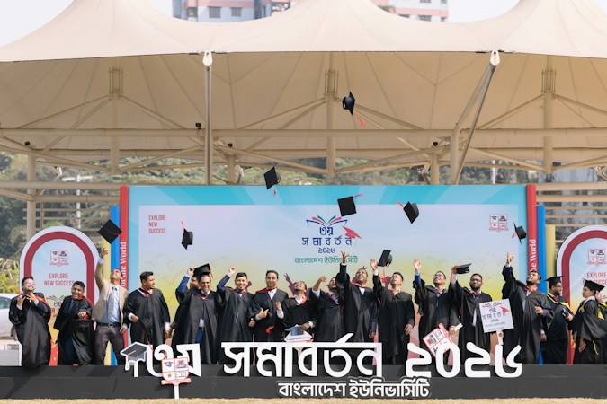 Group of international students studying together