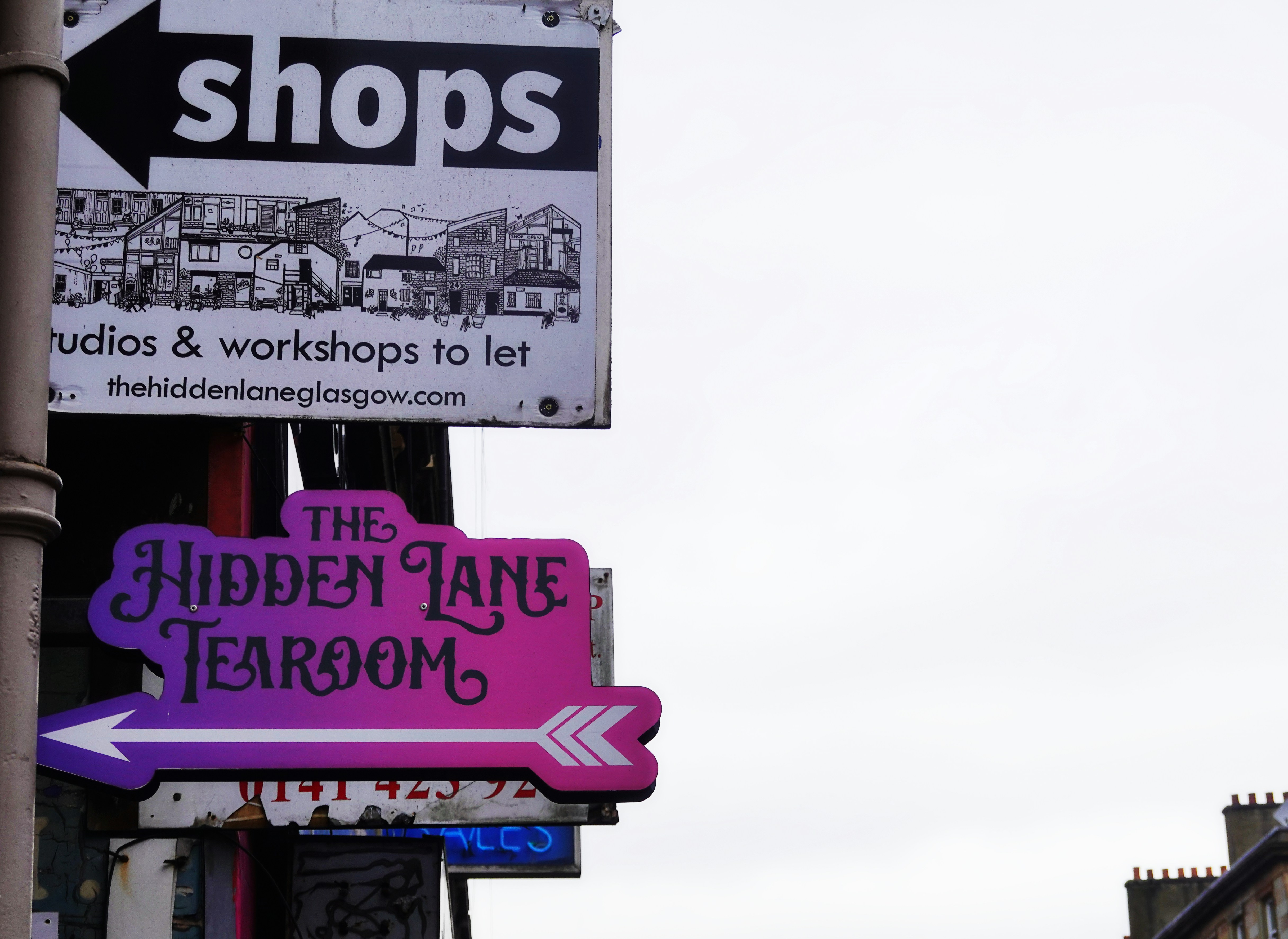 Glasgow West End mural interior
