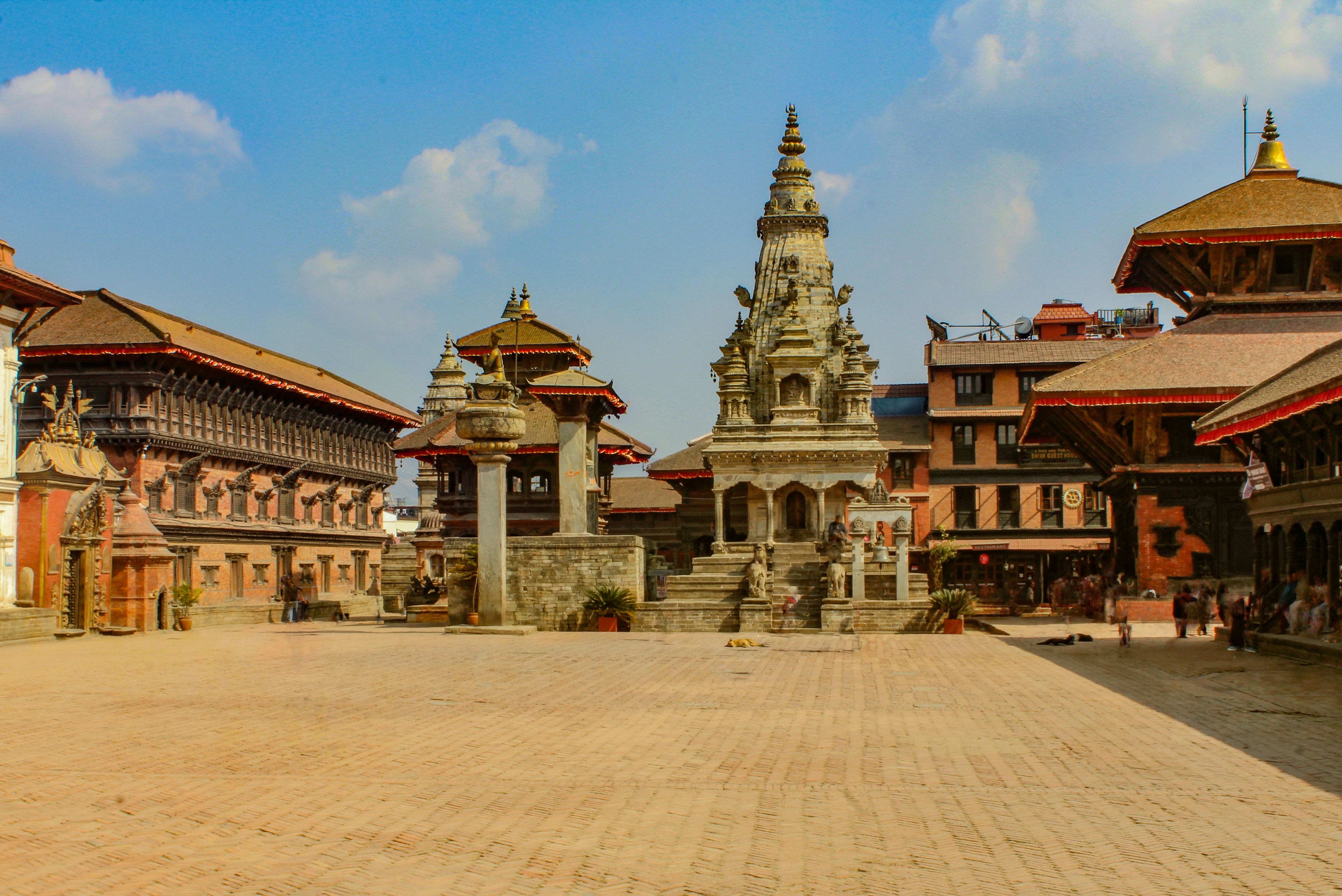 Bhaktapur Durbar Square is a former royal palace complex located in Bhaktapur, Nepal. It housed the Malla kings of Nepal from 14th to 15th century and the kings of the Kingdom of Bhaktapur from 15th to late 18th century until the kingdom was conquered in 1769. Today, this square is recognised by UNESCO, managed jointly by the Archeological Department of Nepal and Bhaktapur Municipality, and is undergoing extensive restoration due to the damage from the earthquake in 1934 and the recent earthquake of 2015.
