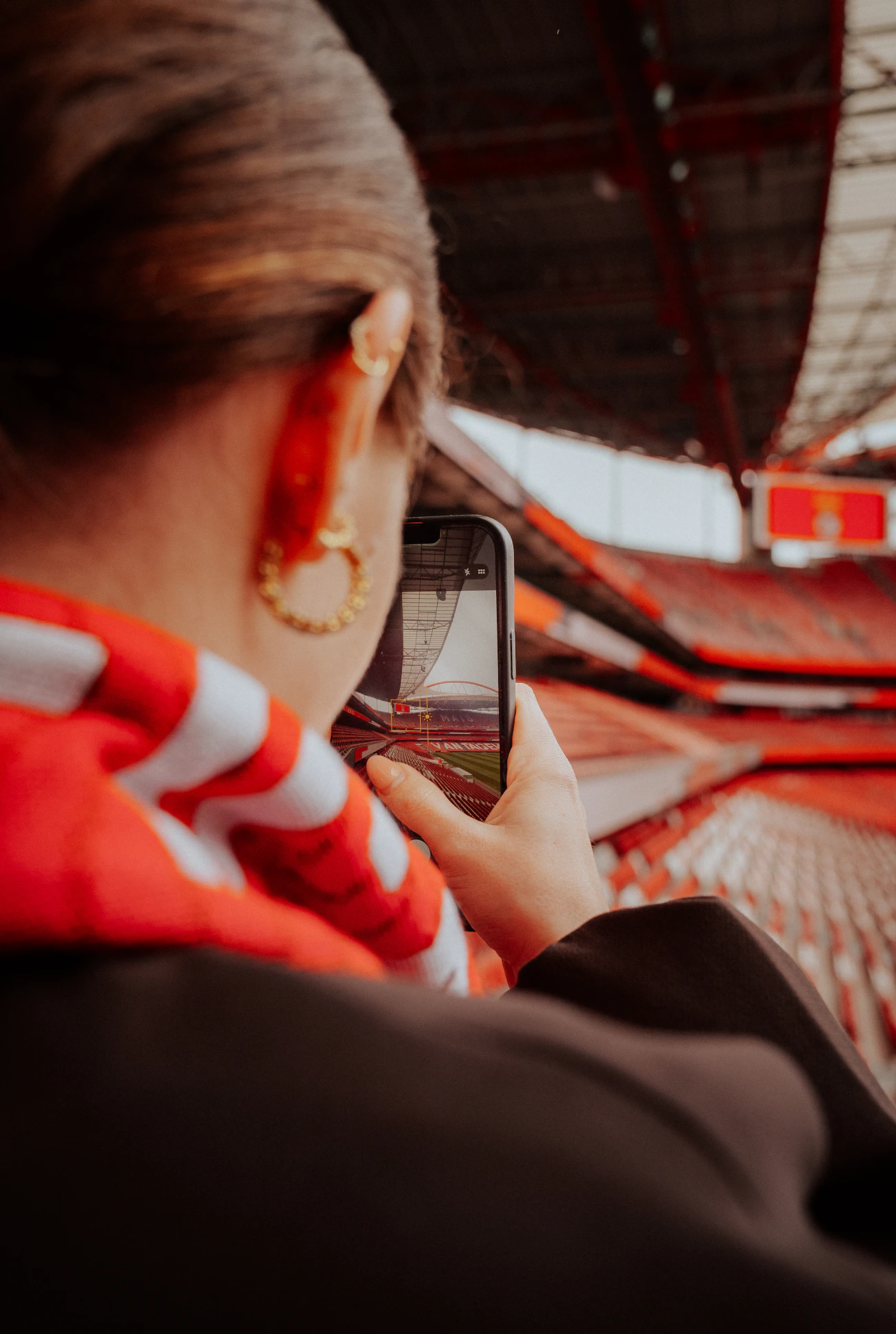 Fotografiranje stadiona pametnim telefonom