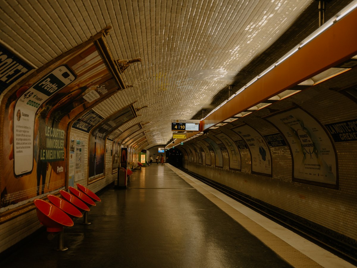 Publicité métro Paris RATP